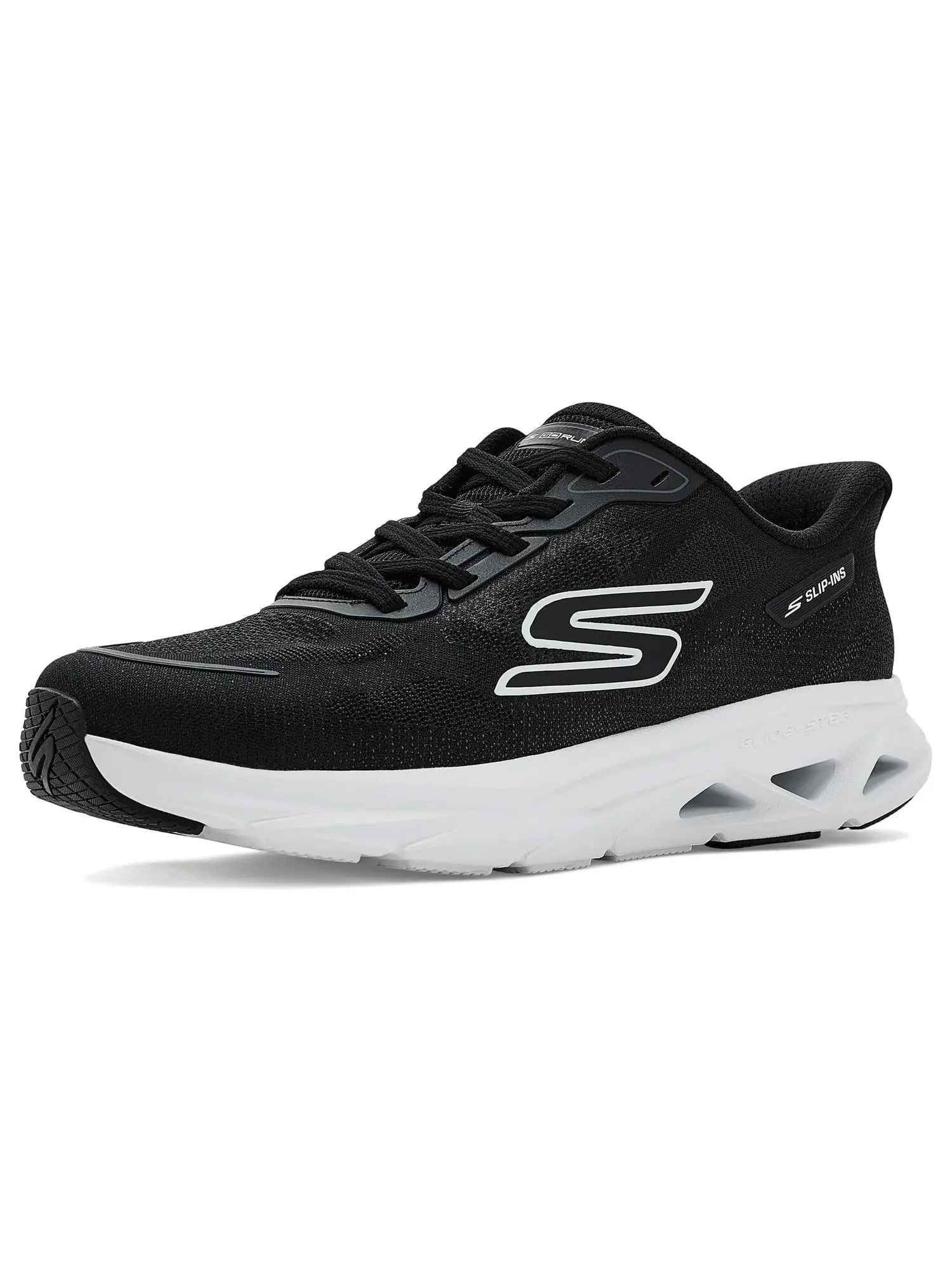 Кроссовки Glide Step Vortex Rapid Edge Slip-Ins Skechers — изображение 1 из 4, черный/белый