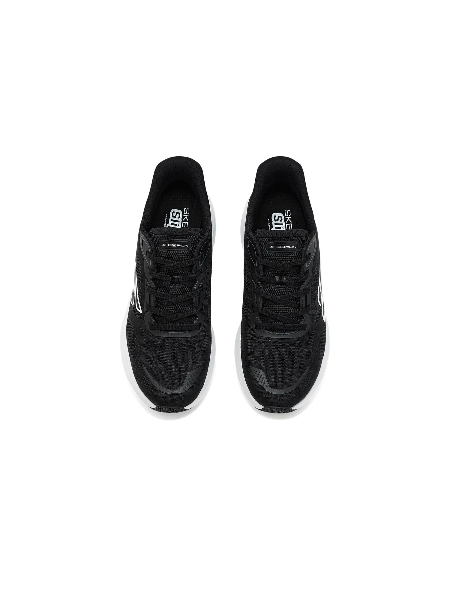 Кроссовки Glide Step Vortex Rapid Edge Slip-Ins Skechers — изображение 2 из 4, черный/белый