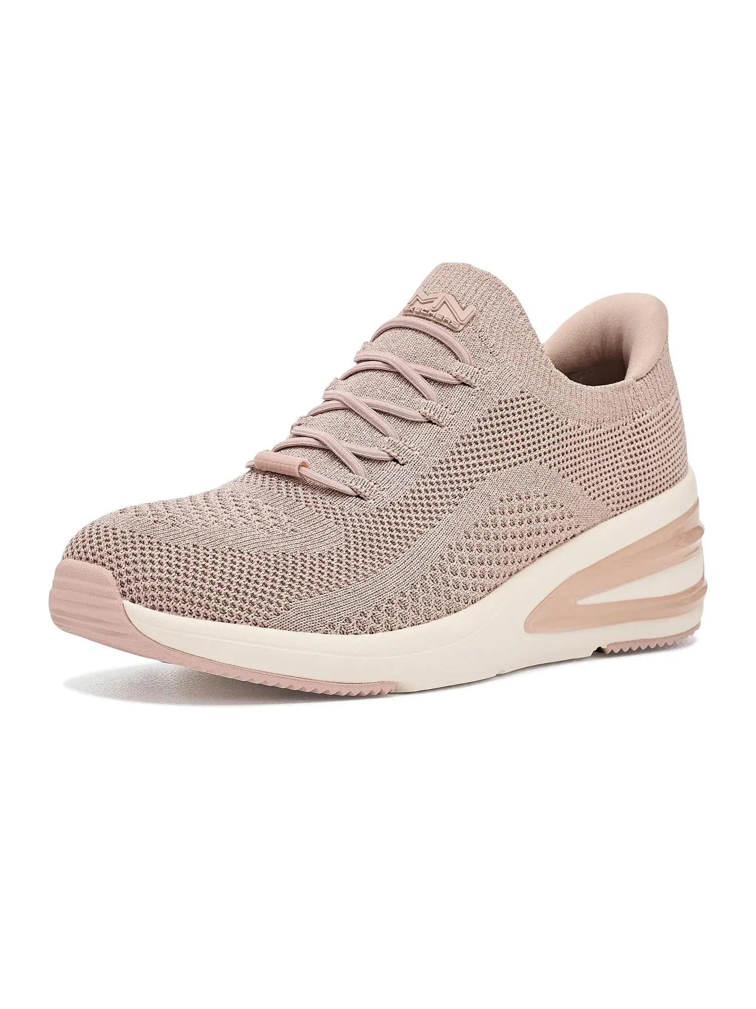 Кроссовки Hands Free Slip-Ins - Uptown Wedge - Vivie Skechers — изображение 1 из 4, розовый