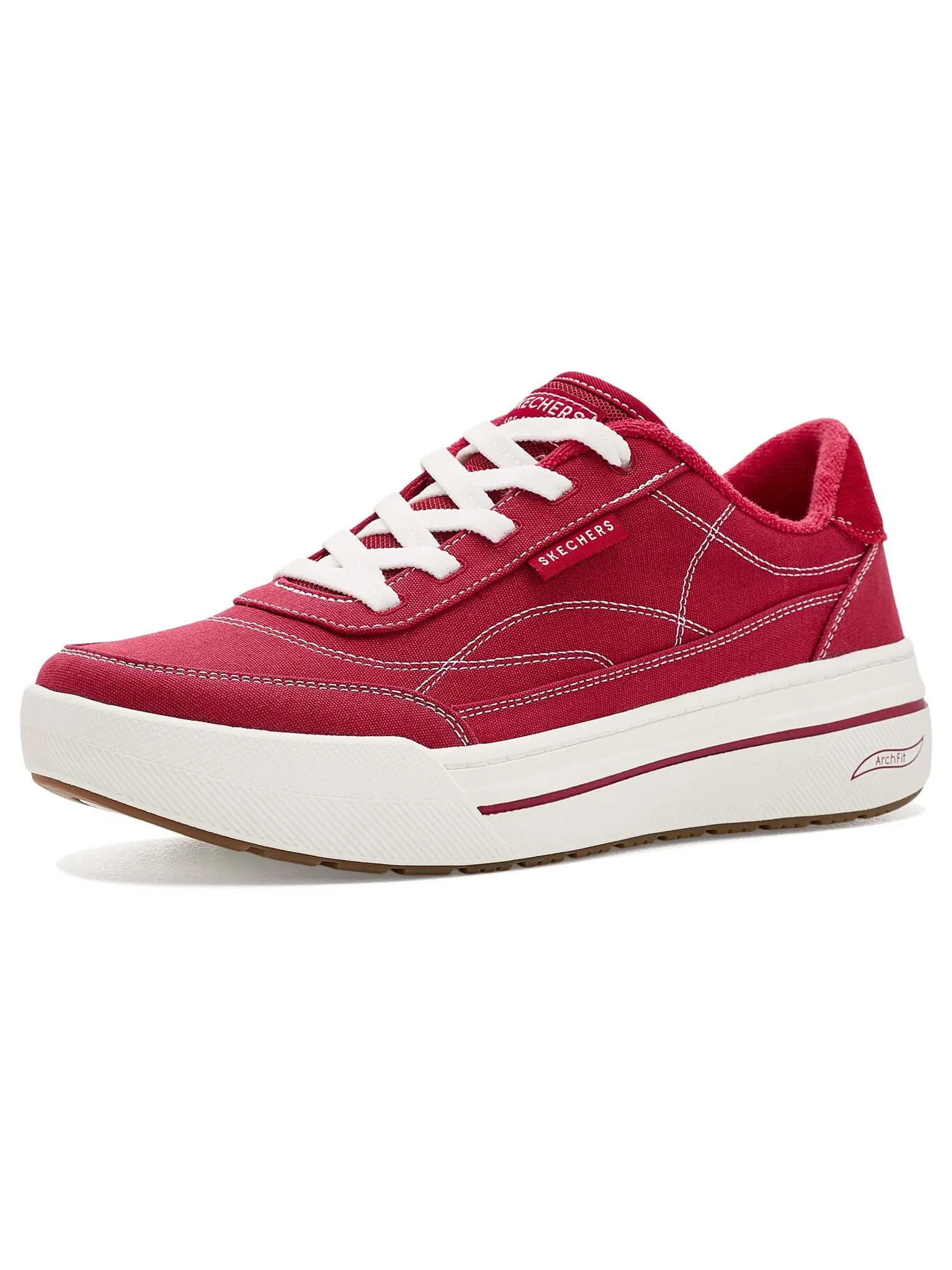 Кроссовки Arch Fit Arcade Hi - Soaring Up Skechers — изображение 1 из 4, красный