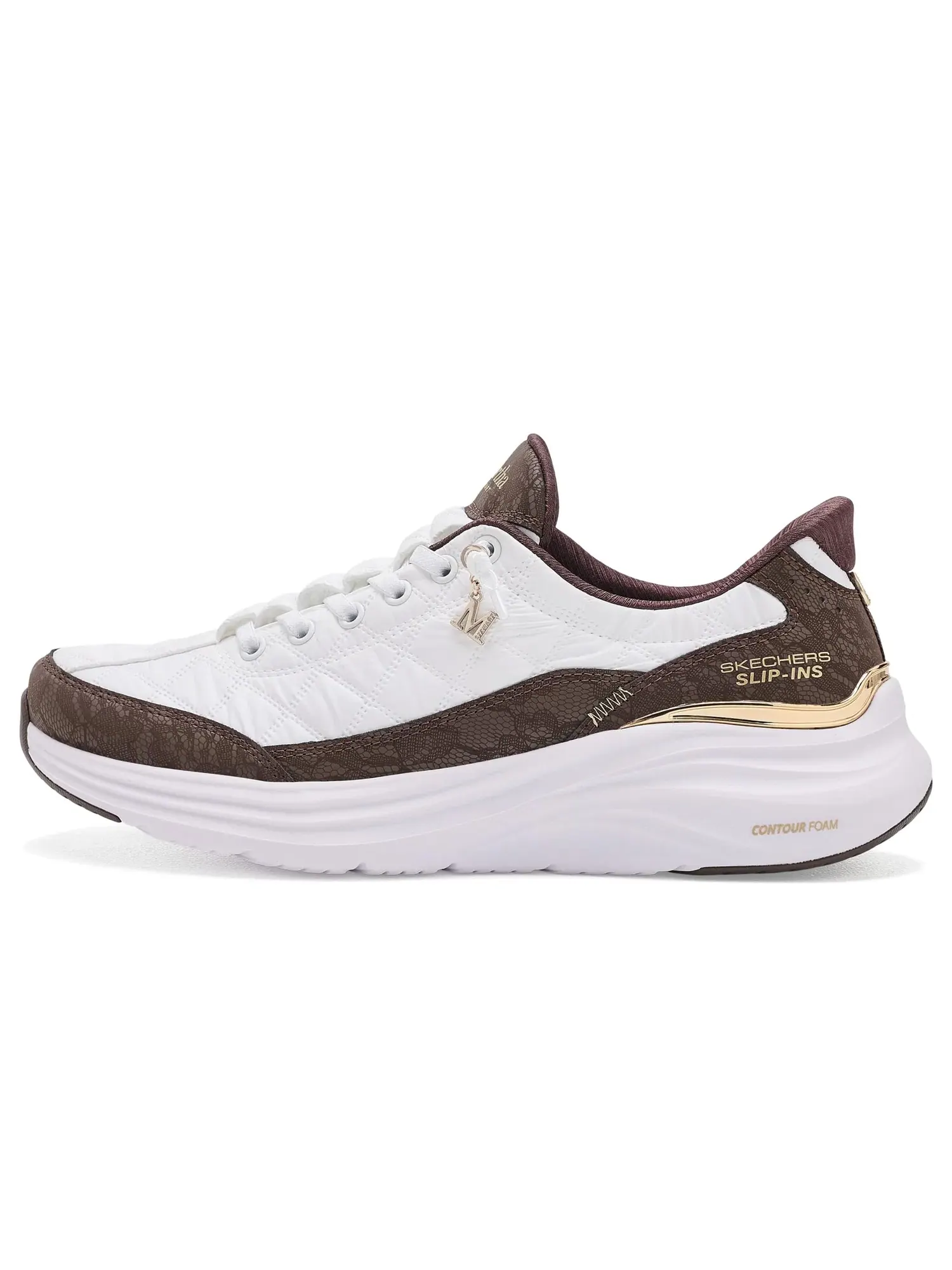 Кроссовки Martha Stewart Slip-Ins Cozy Fit Contour Foam - Visionary Skechers — изображение 4 из 4, коричневый