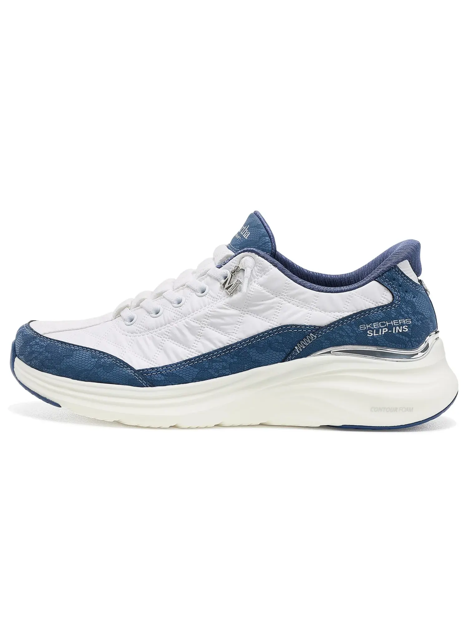 Кроссовки Martha Stewart Slip-Ins Cozy Fit Contour Foam - Visionary Skechers — изображение 4 из 4, серый