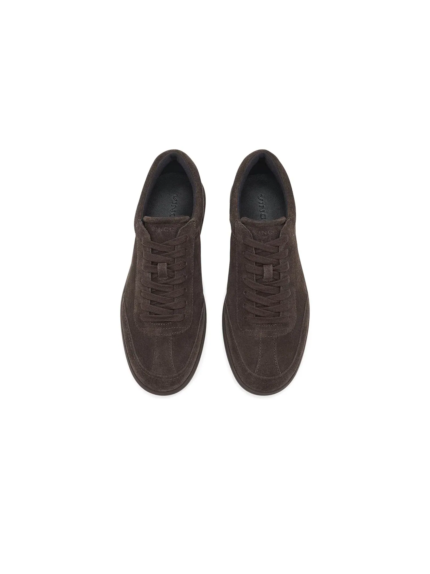 Кроссовки на шнуровке Cove Lace-up Vince — изображение 2 из 4, коричневый