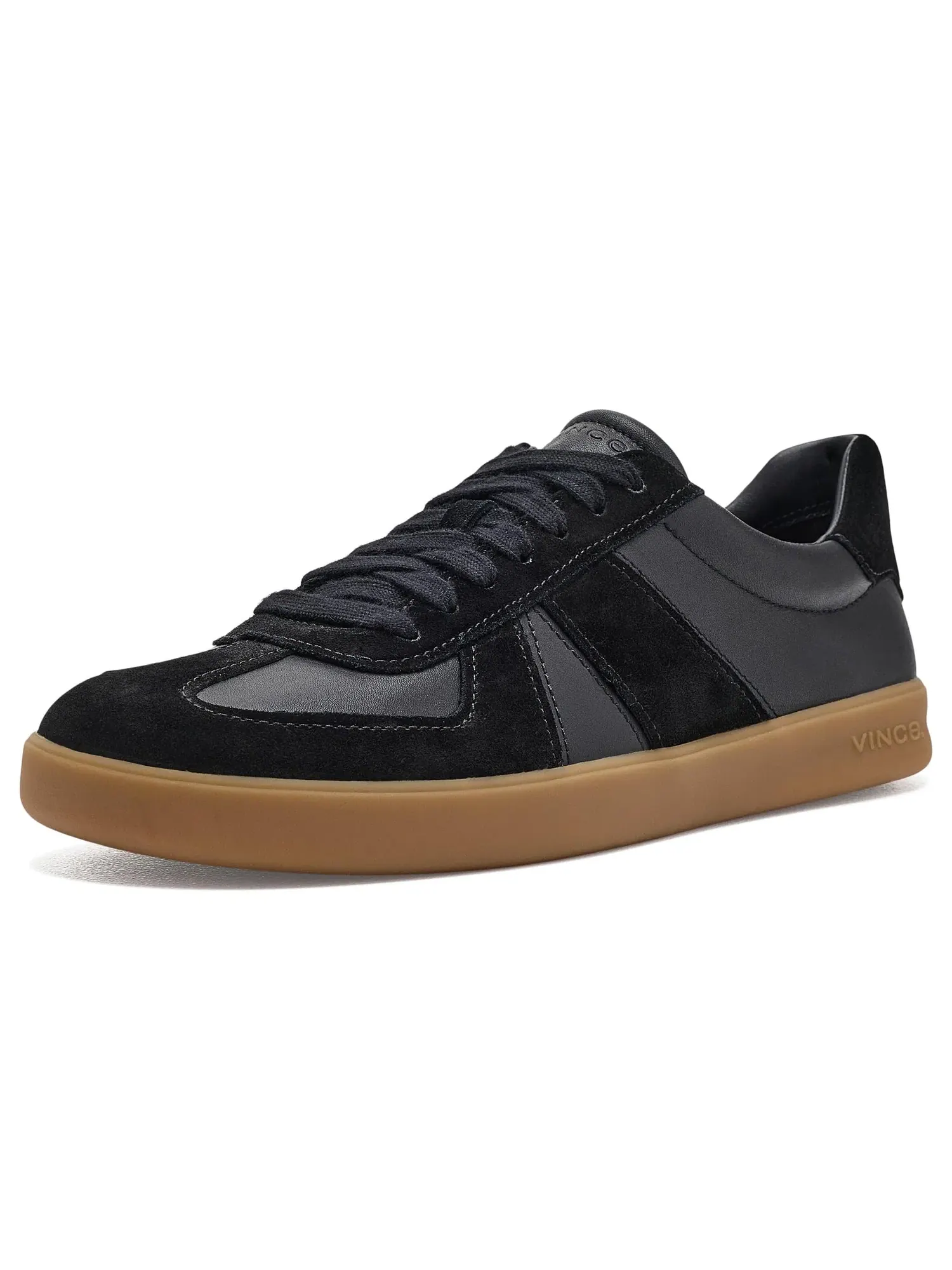 Кроссовки на шнуровке Oren Lace-Up Shoes Vince — изображение 1 из 4, черный