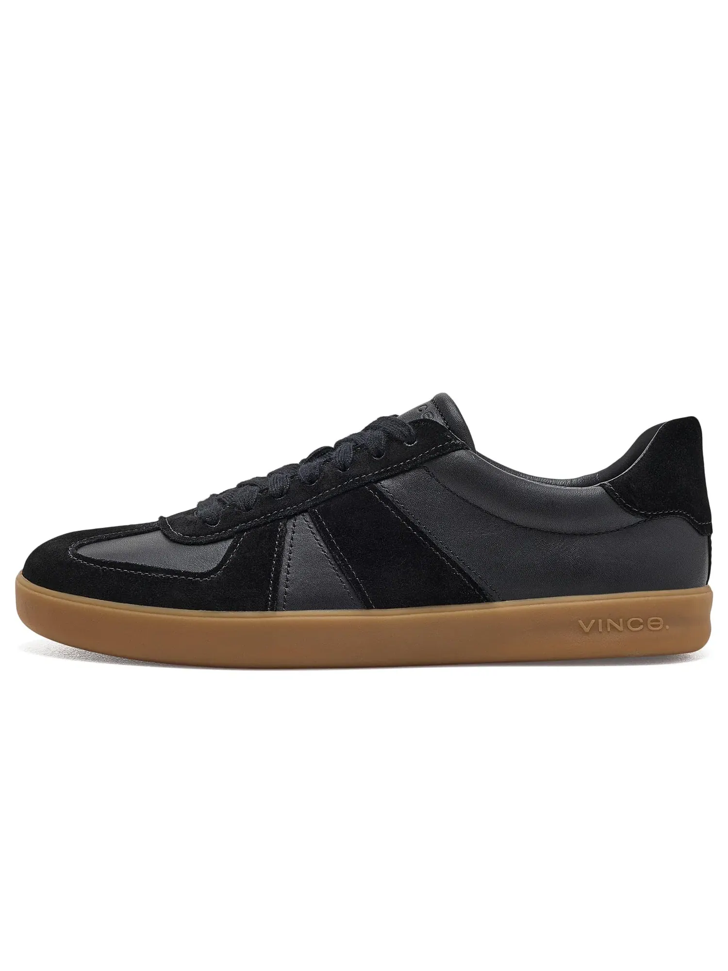 Кроссовки на шнуровке Oren Lace-Up Shoes Vince — изображение 4 из 4, черный