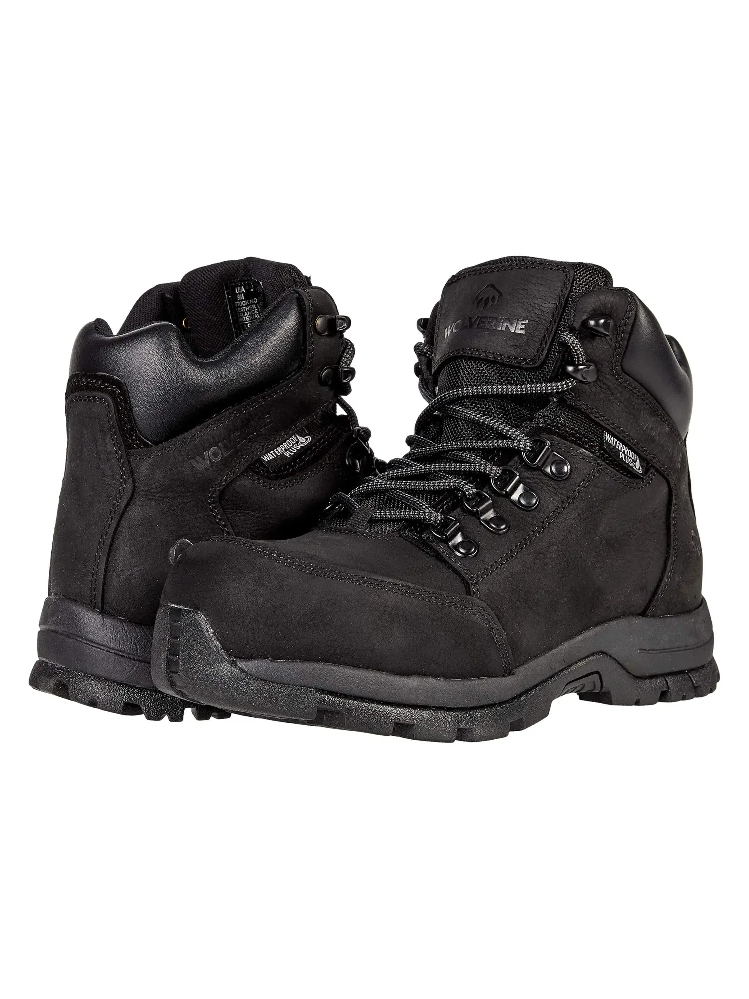 Водонепроницаемые ботинки Grayson Mid Waterproof ST Wolverine — изображение 1 из 4, черный