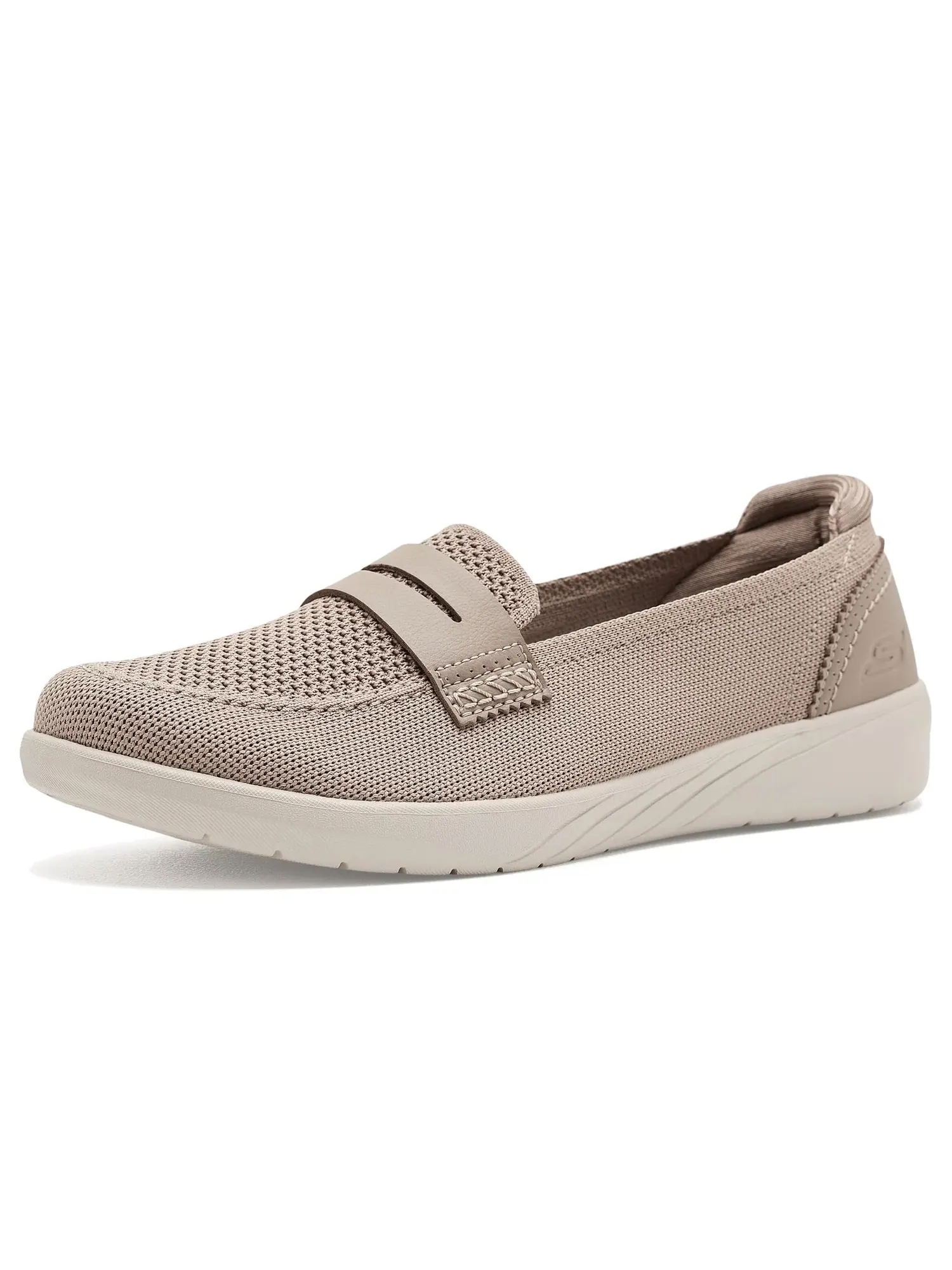 Лоферы Relaxed Fit Flex Adapt - Joleen Skechers — изображение 1 из 4, тауп