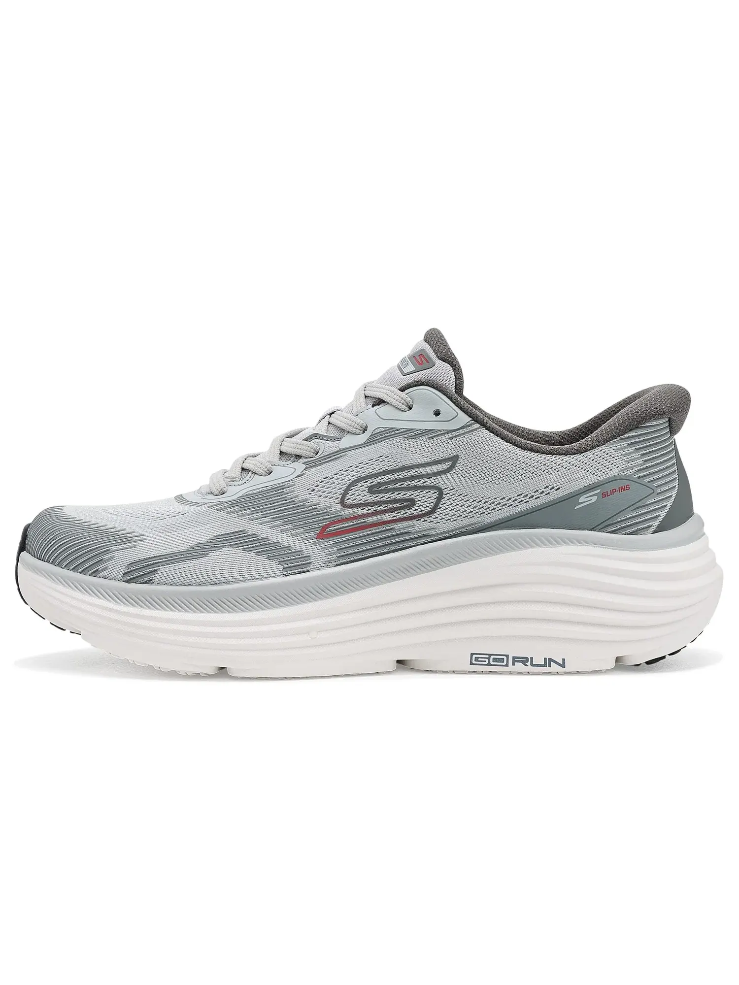 Кроссовки Max Cushioning Endeavour Sequoya Hands-Free Slip-Ins Skechers — изображение 4 из 4, серый