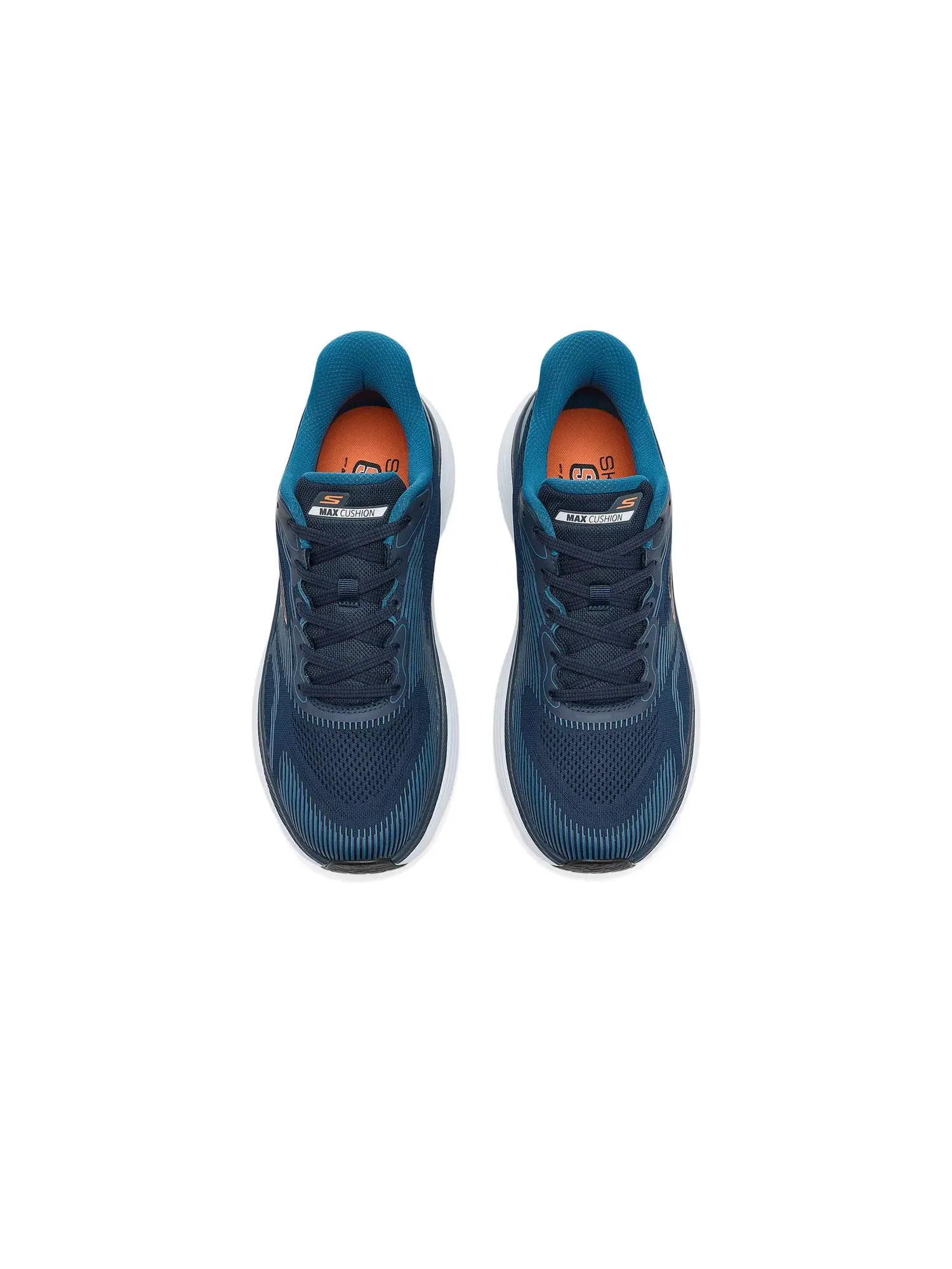 Кроссовки Max Cushioning Endeavour Sequoya Hands-Free Slip-Ins Skechers — изображение 2 из 4, темно-синий