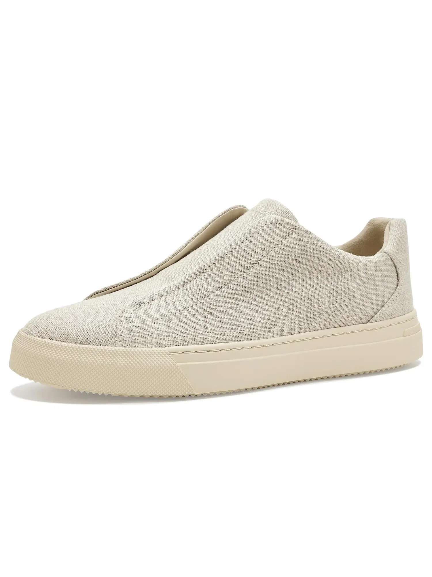Кроссовки без шнуровки Lakewood Linen Slip-On Shoes Vince — изображение 1 из 4, солома