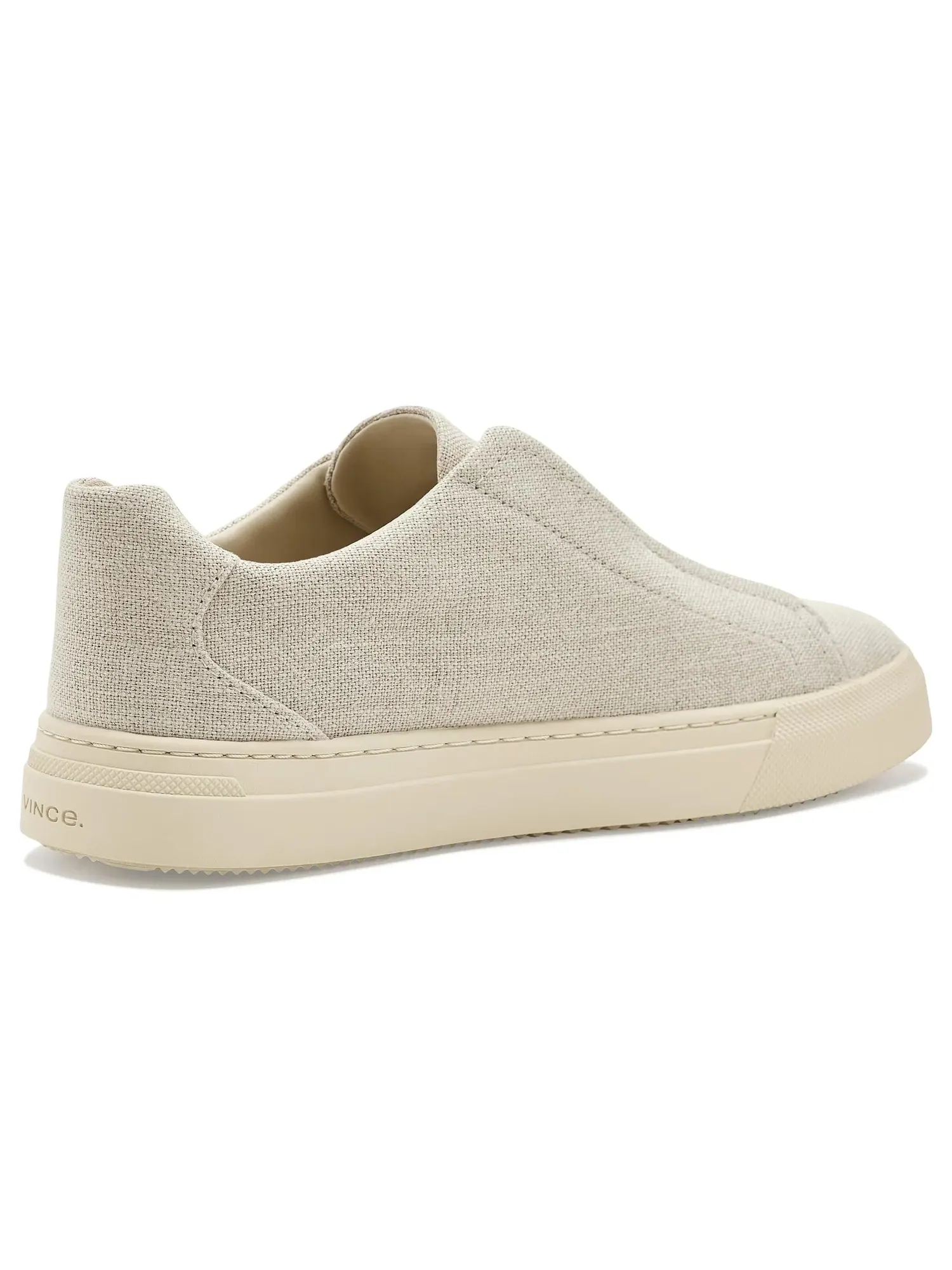 Кроссовки без шнуровки Lakewood Linen Slip-On Shoes Vince — изображение 3 из 4, солома