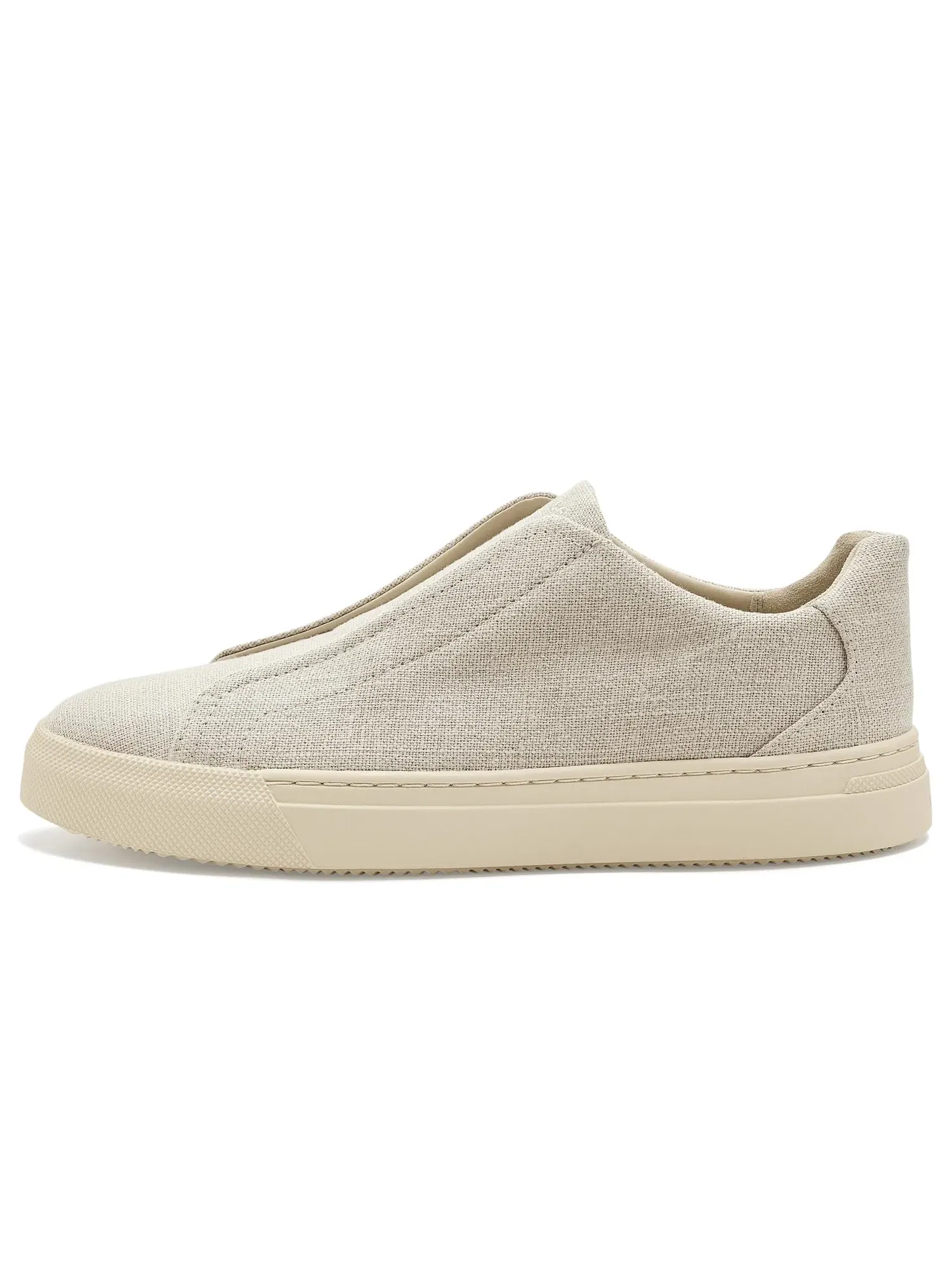 Кроссовки без шнуровки Lakewood Linen Slip-On Shoes Vince — изображение 4 из 4, солома