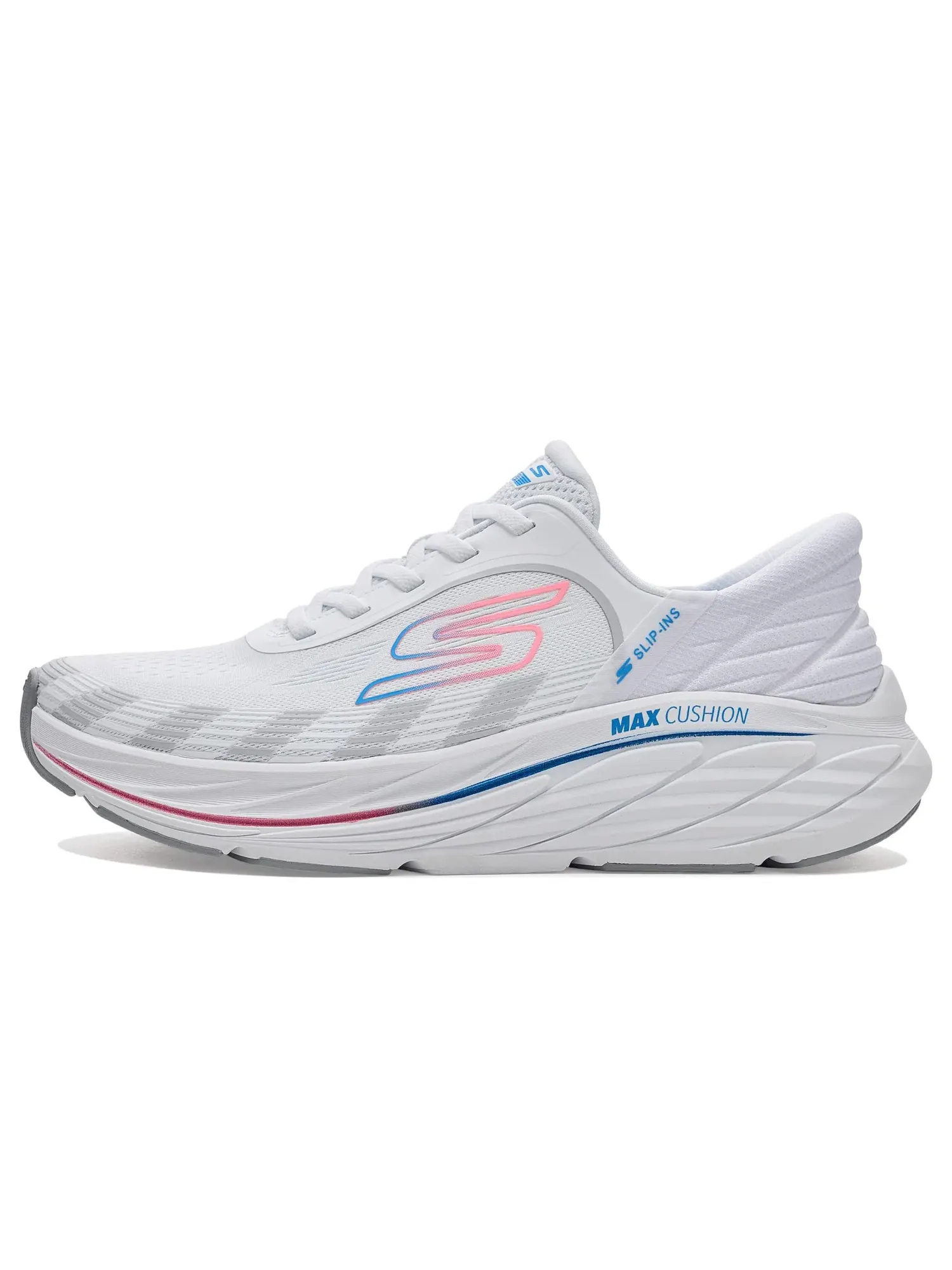 Кроссовки Max Cushioning Elite 3 Lenara Slip-Ins Skechers — изображение 4 из 4, белый/мульти