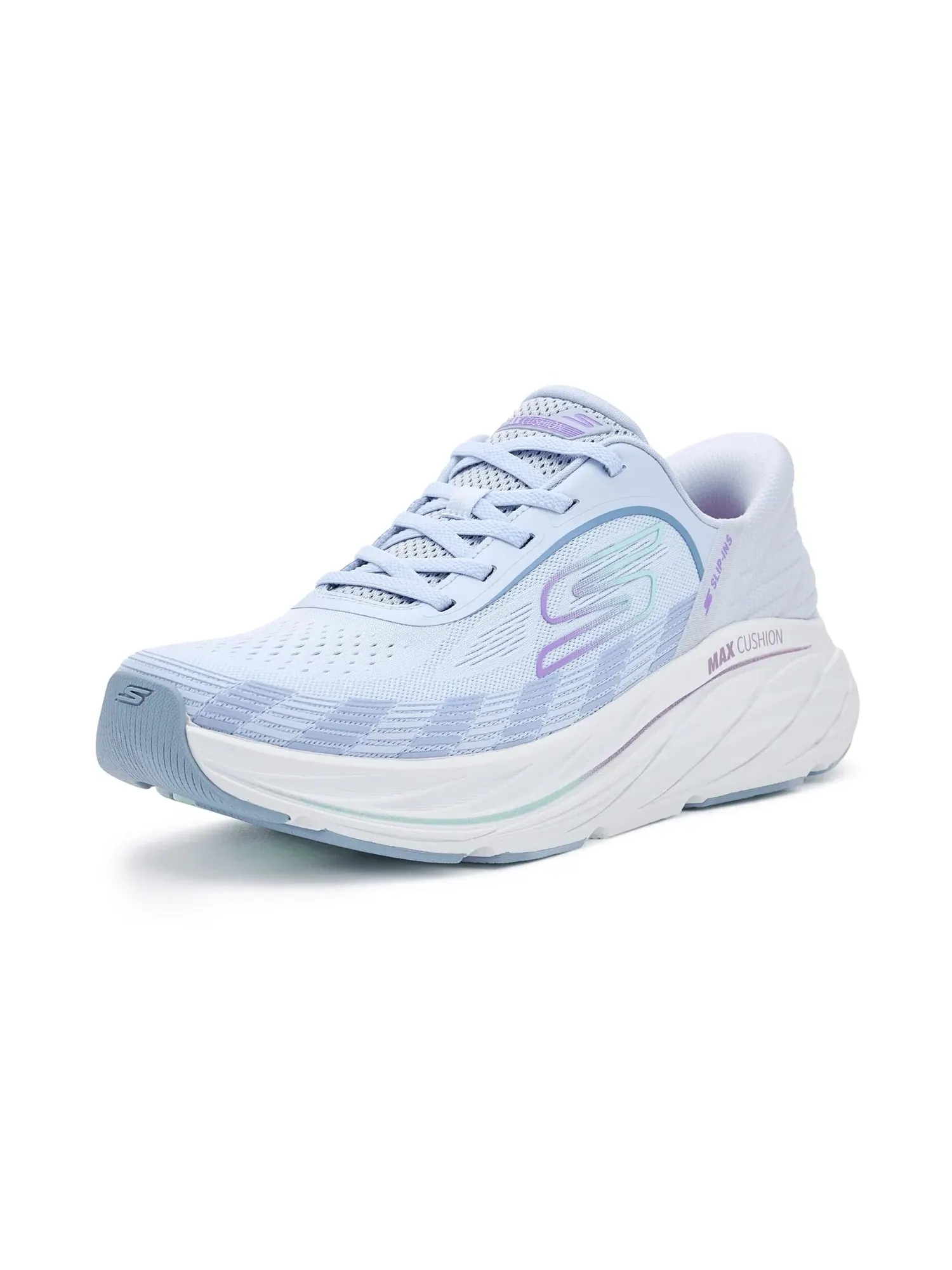 Кроссовки Max Cushioning Elite 3 Lenara Slip-Ins Skechers — изображение 1 из 4, светлый синий