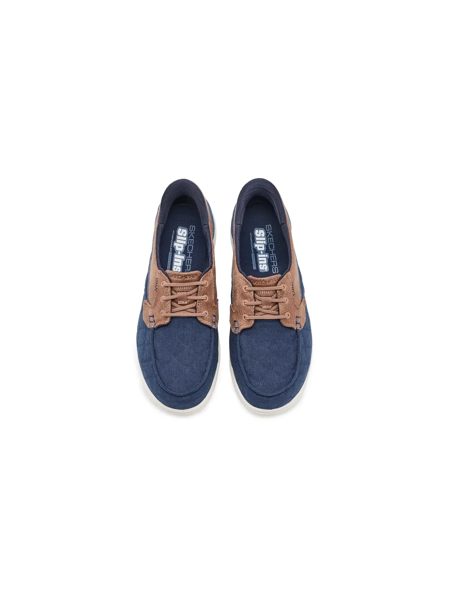 Лоферы Flex Radiant - Cozy Coast Skechers — изображение 2 из 4, темно-синий