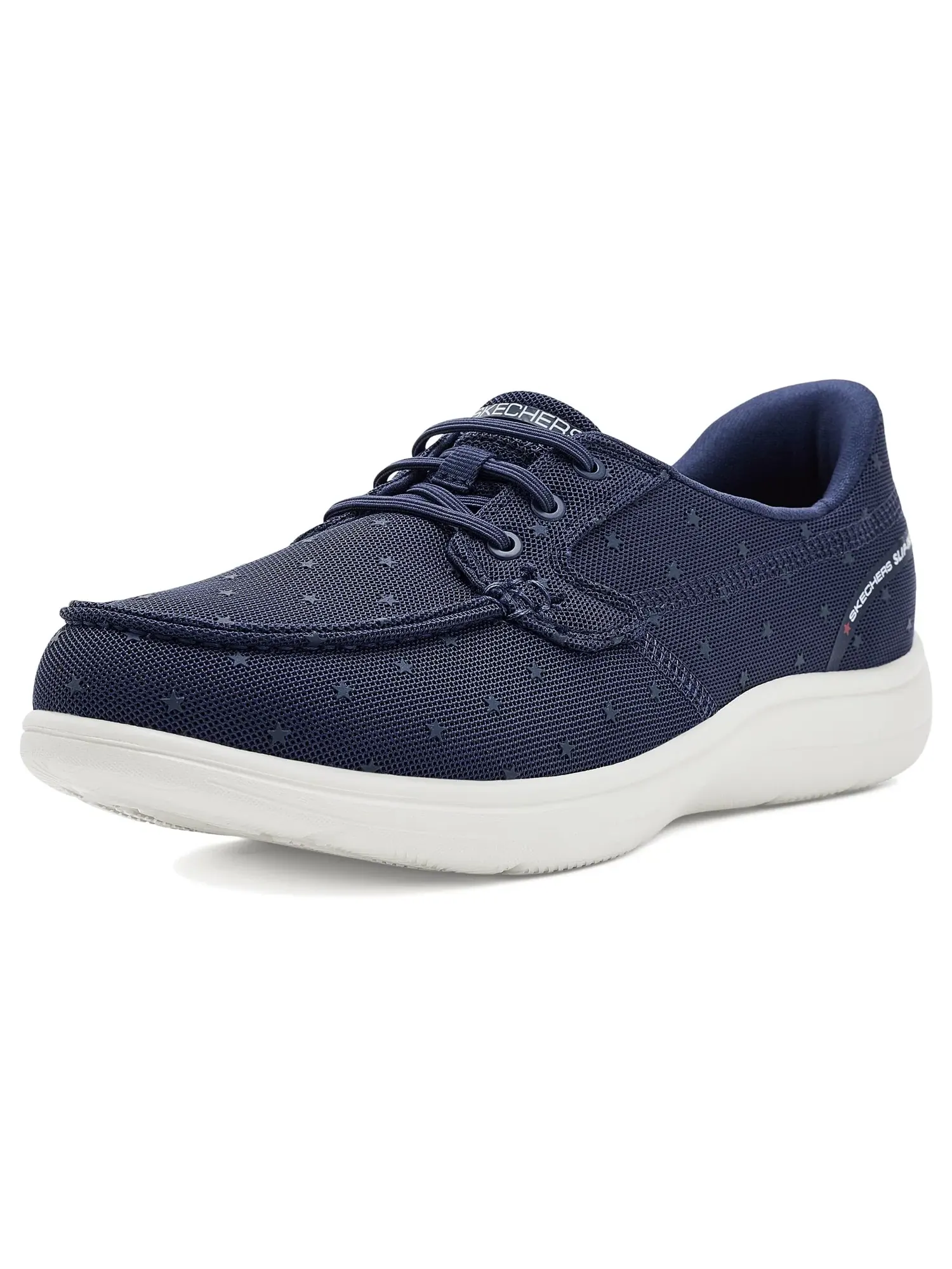 Кроссовки Hands Free Slip-Ins On-The-Go Flex Radiant - Super Star Skechers — изображение 1 из 4, темно-синий