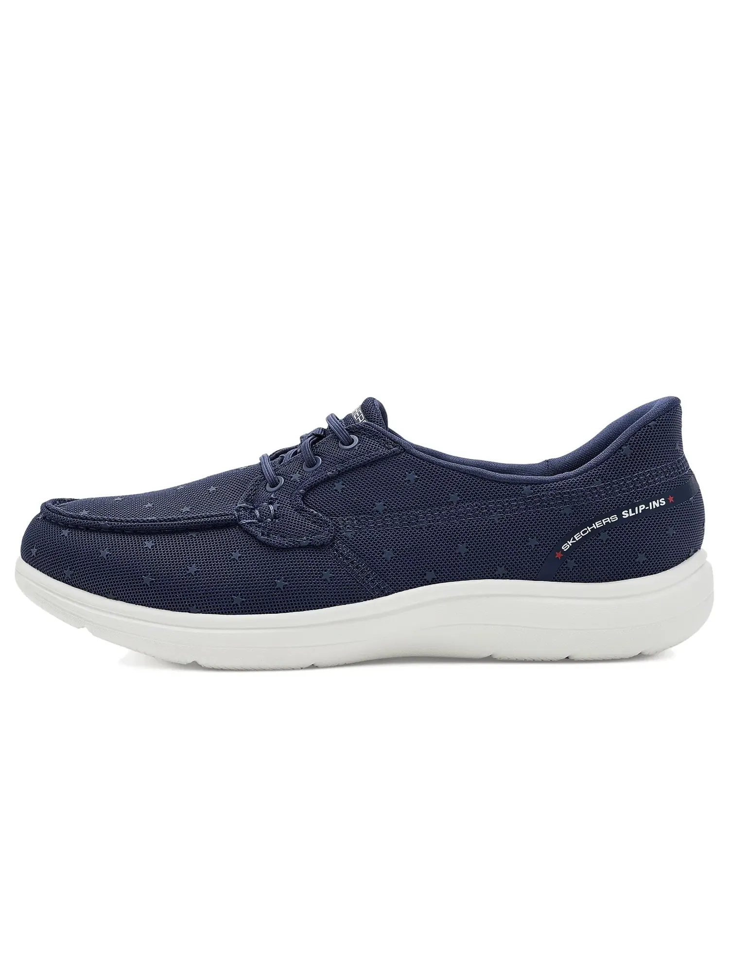 Кроссовки Hands Free Slip-Ins On-The-Go Flex Radiant - Super Star Skechers — изображение 4 из 4, темно-синий