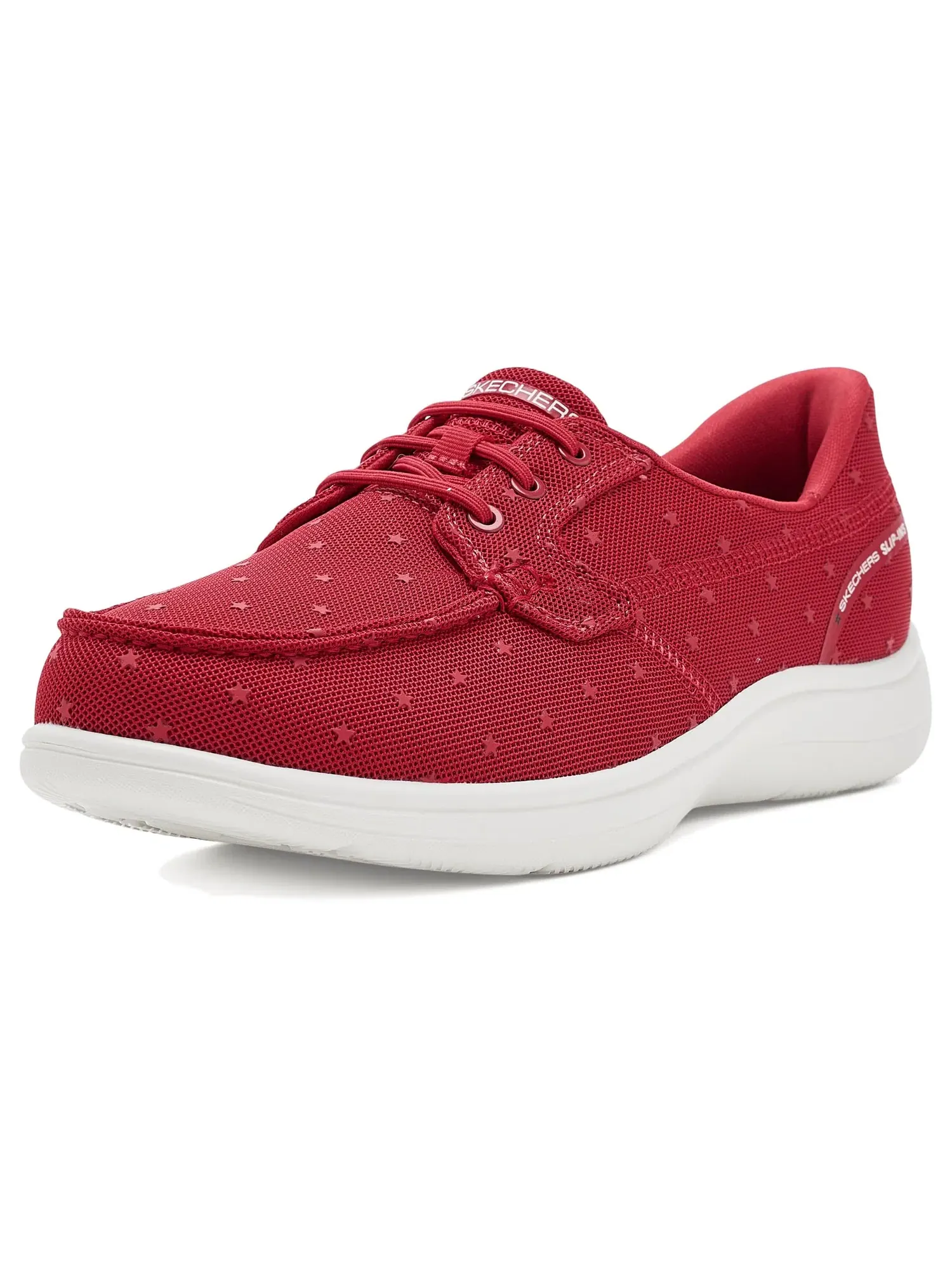 Кроссовки Hands Free Slip-Ins On-The-Go Flex Radiant - Super Star Skechers — изображение 1 из 4, красный