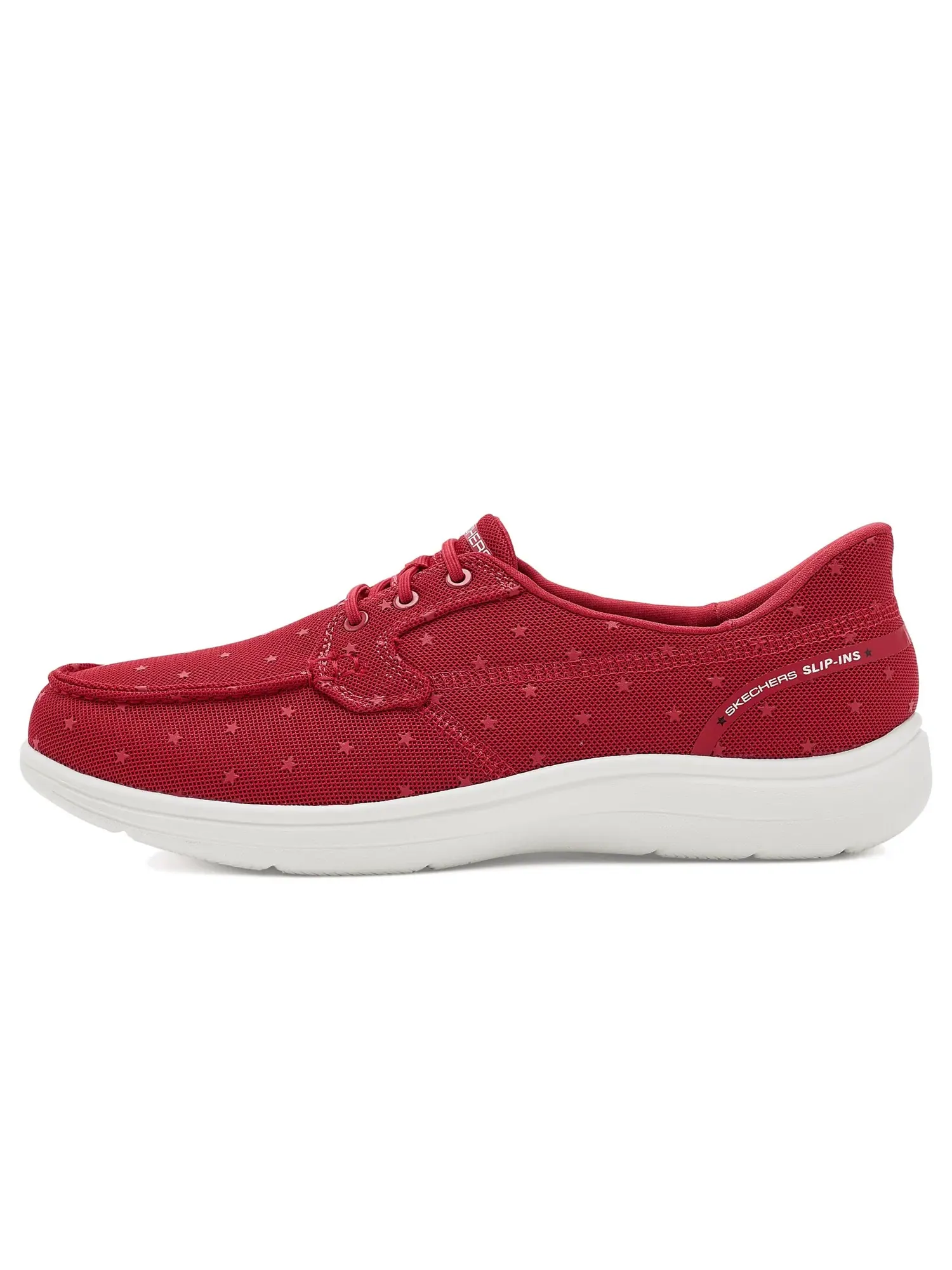 Кроссовки Hands Free Slip-Ins On-The-Go Flex Radiant - Super Star Skechers — изображение 4 из 4, красный