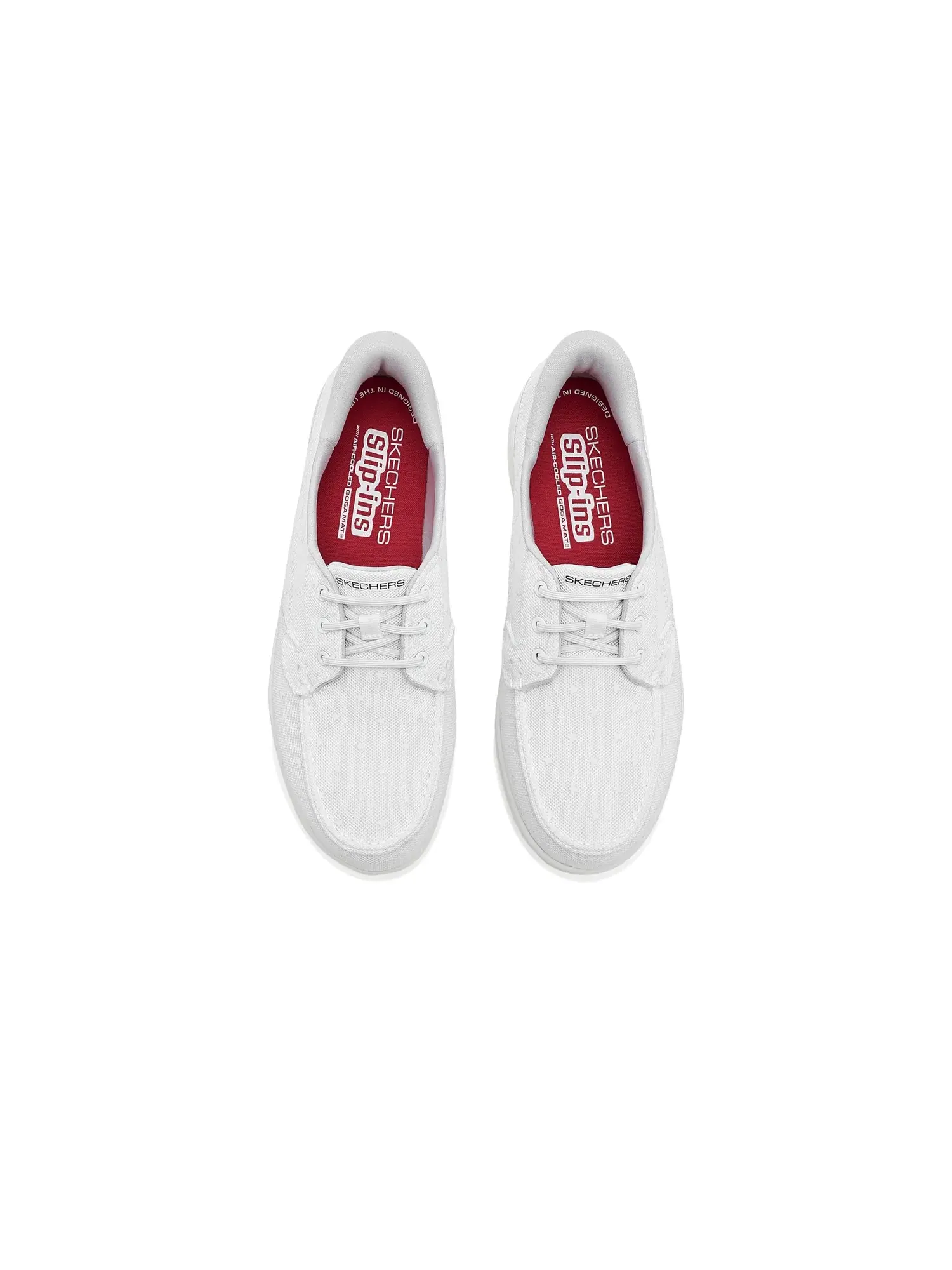 Кроссовки Hands Free Slip-Ins On-The-Go Flex Radiant - Super Star Skechers — изображение 2 из 4, белый