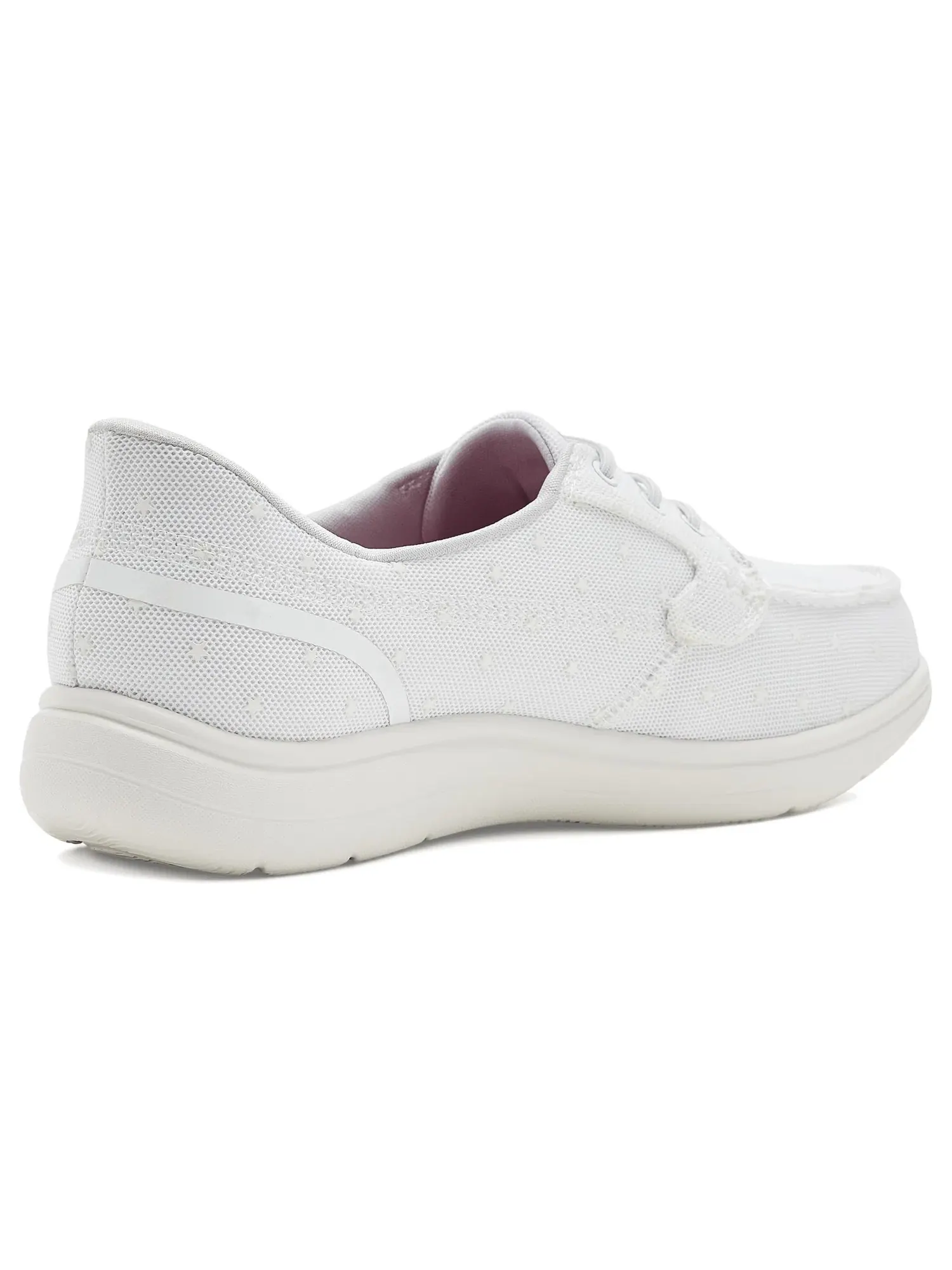 Кроссовки Hands Free Slip-Ins On-The-Go Flex Radiant - Super Star Skechers — изображение 3 из 4, белый