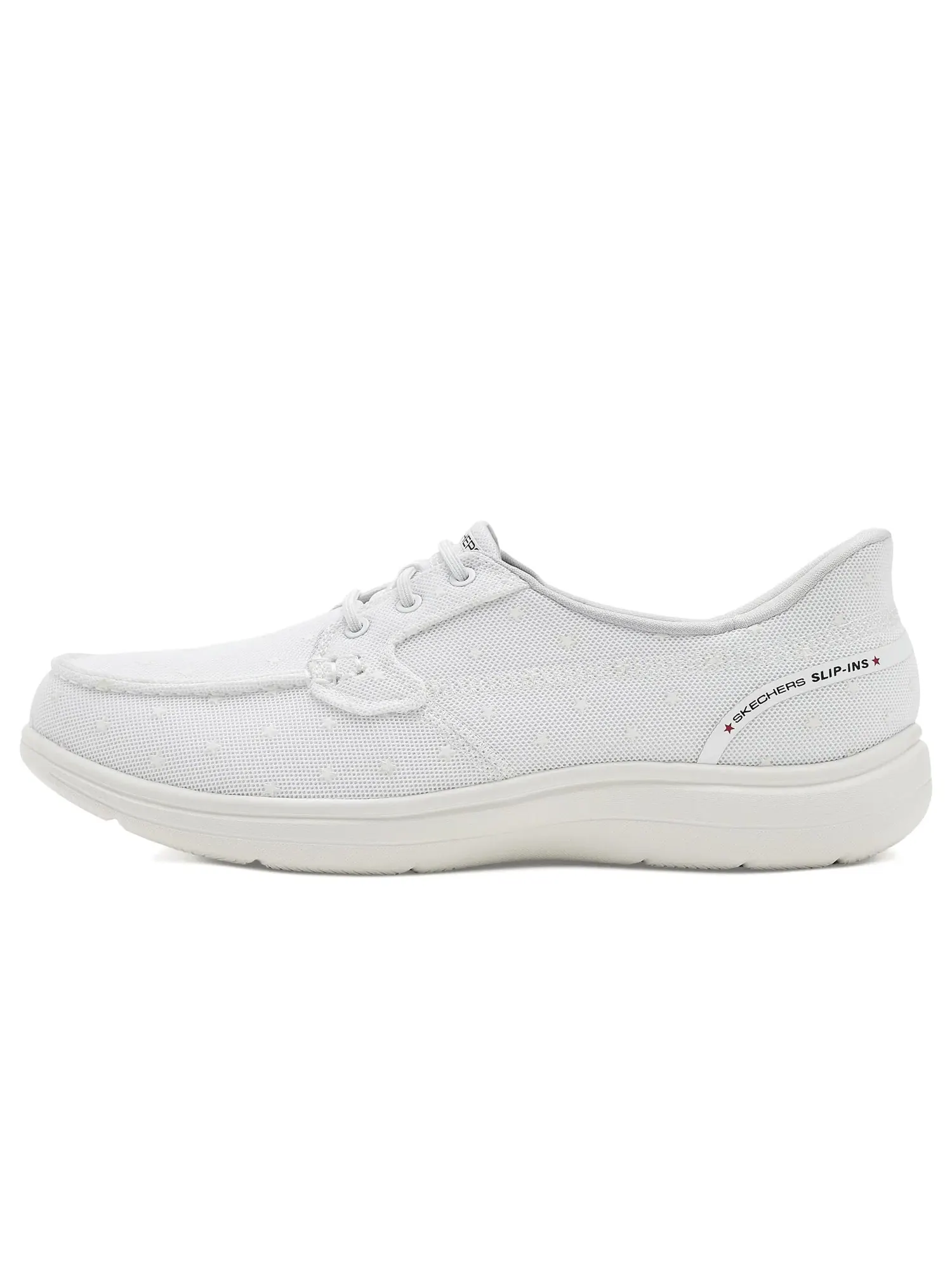 Кроссовки Hands Free Slip-Ins On-The-Go Flex Radiant - Super Star Skechers — изображение 4 из 4, белый