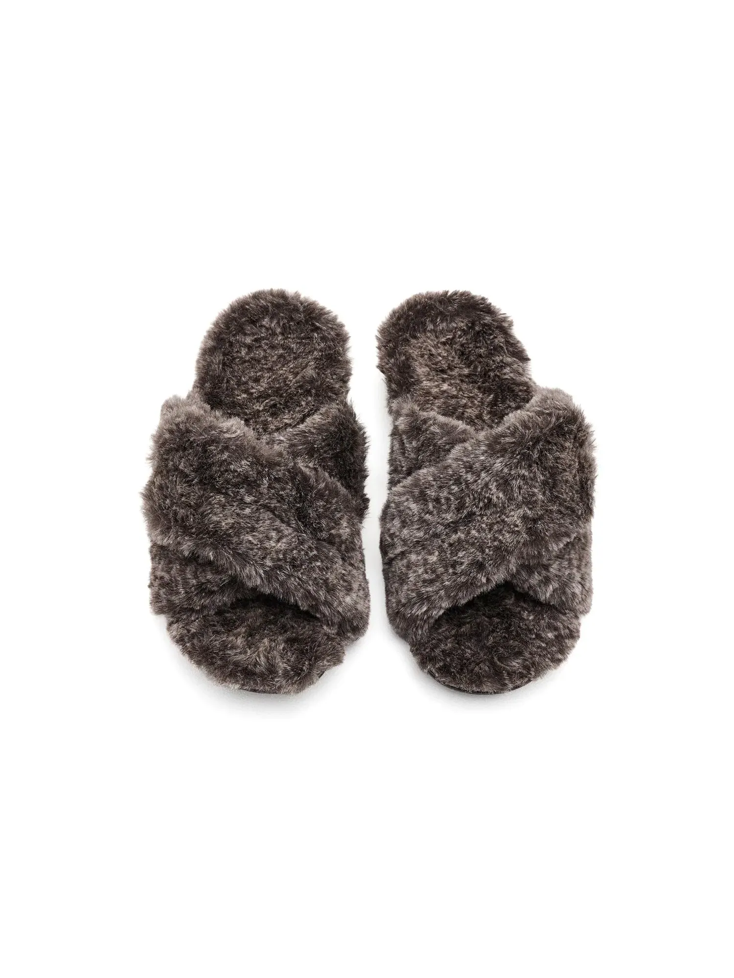 Тапочки с открытым носком Relax II Open Toe Slippers Vionic — изображение 2 из 4, темный коричневый