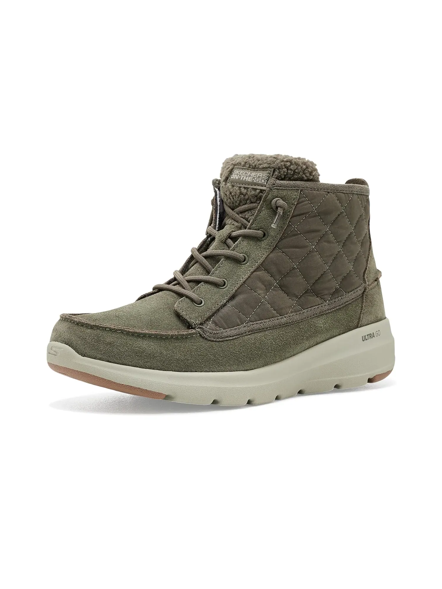 Ботинки Glacial Ultra - Marley Skechers — изображение 1 из 4, оливковый