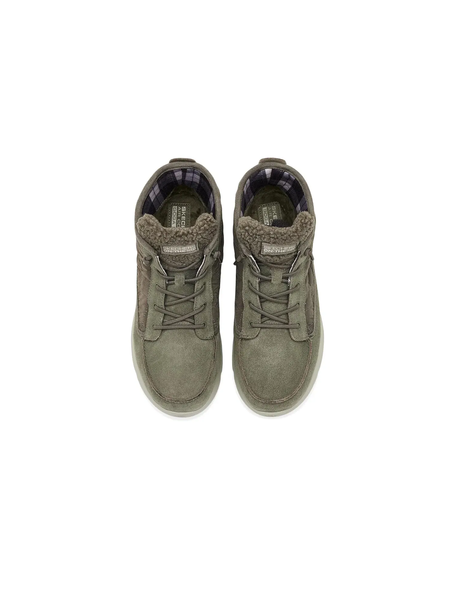 Ботинки Glacial Ultra - Marley Skechers — изображение 2 из 4, оливковый