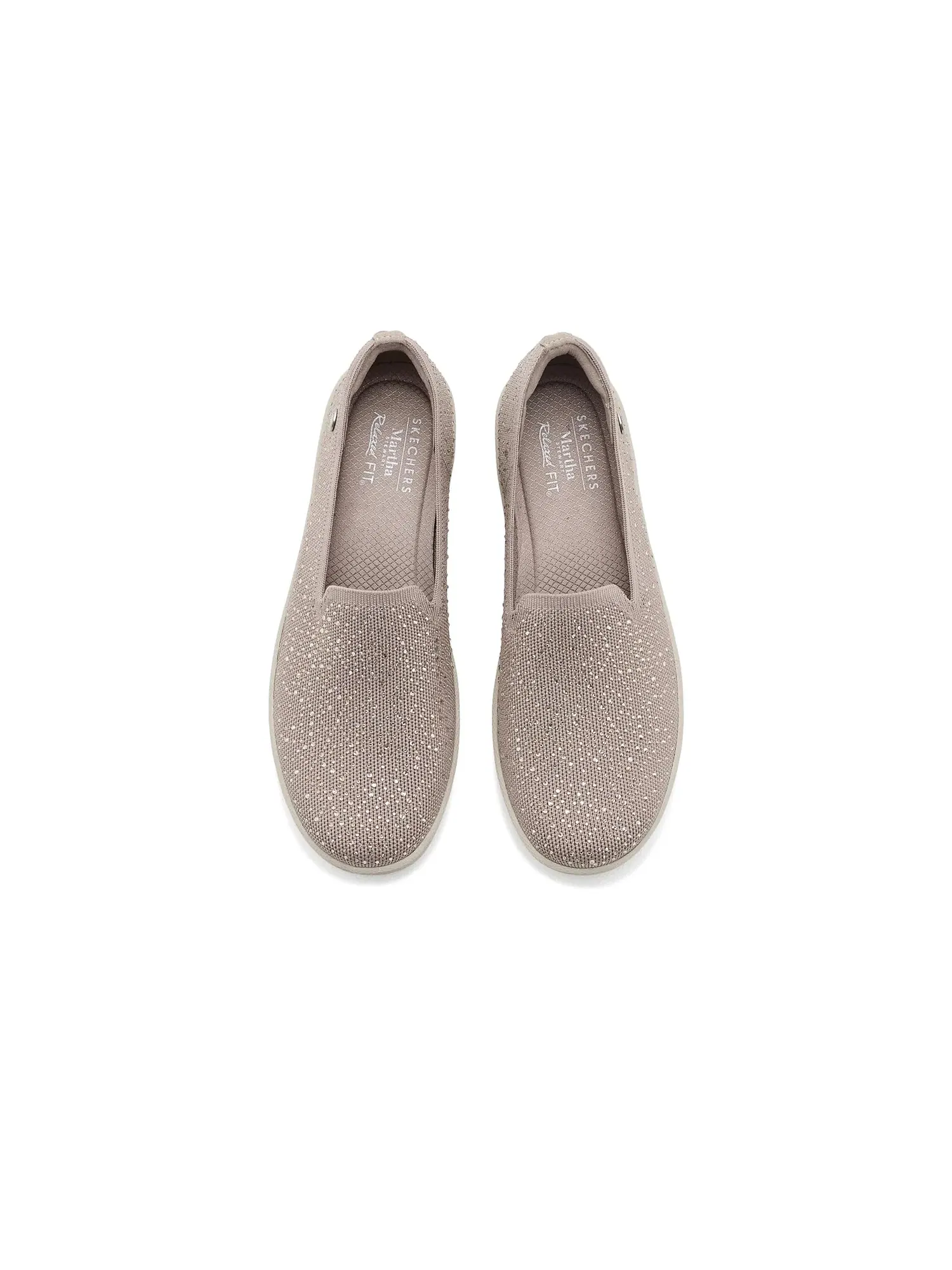 Кроссовки Martha Stewart Relaxed Fit Parallel Lite - Lavish Skechers — изображение 2 из 4, тауп