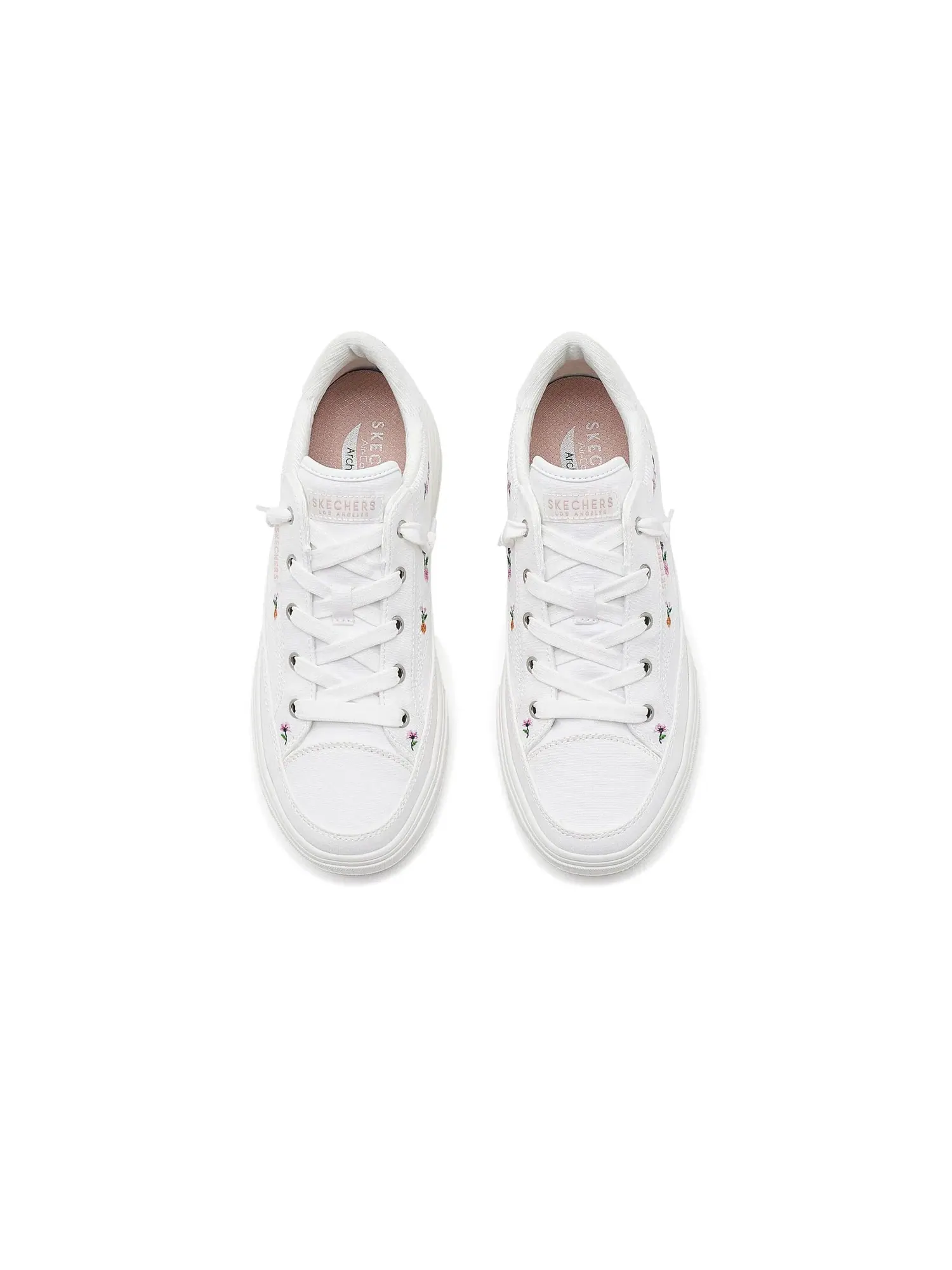 Кроссовки Arch Fit Arcade-subtle Bouque Skechers — изображение 2 из 4, белый