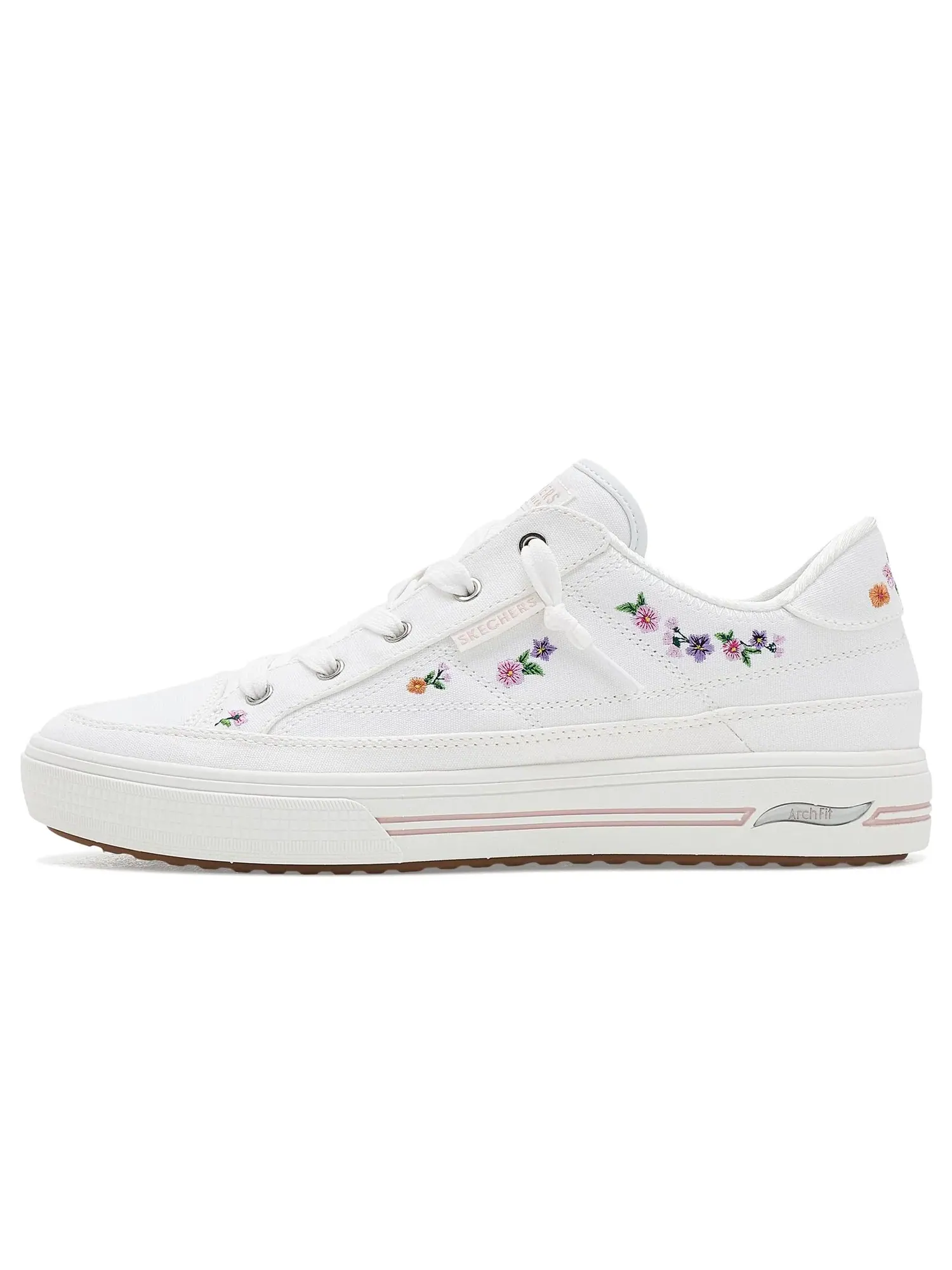 Кроссовки Arch Fit Arcade-subtle Bouque Skechers — изображение 4 из 4, белый