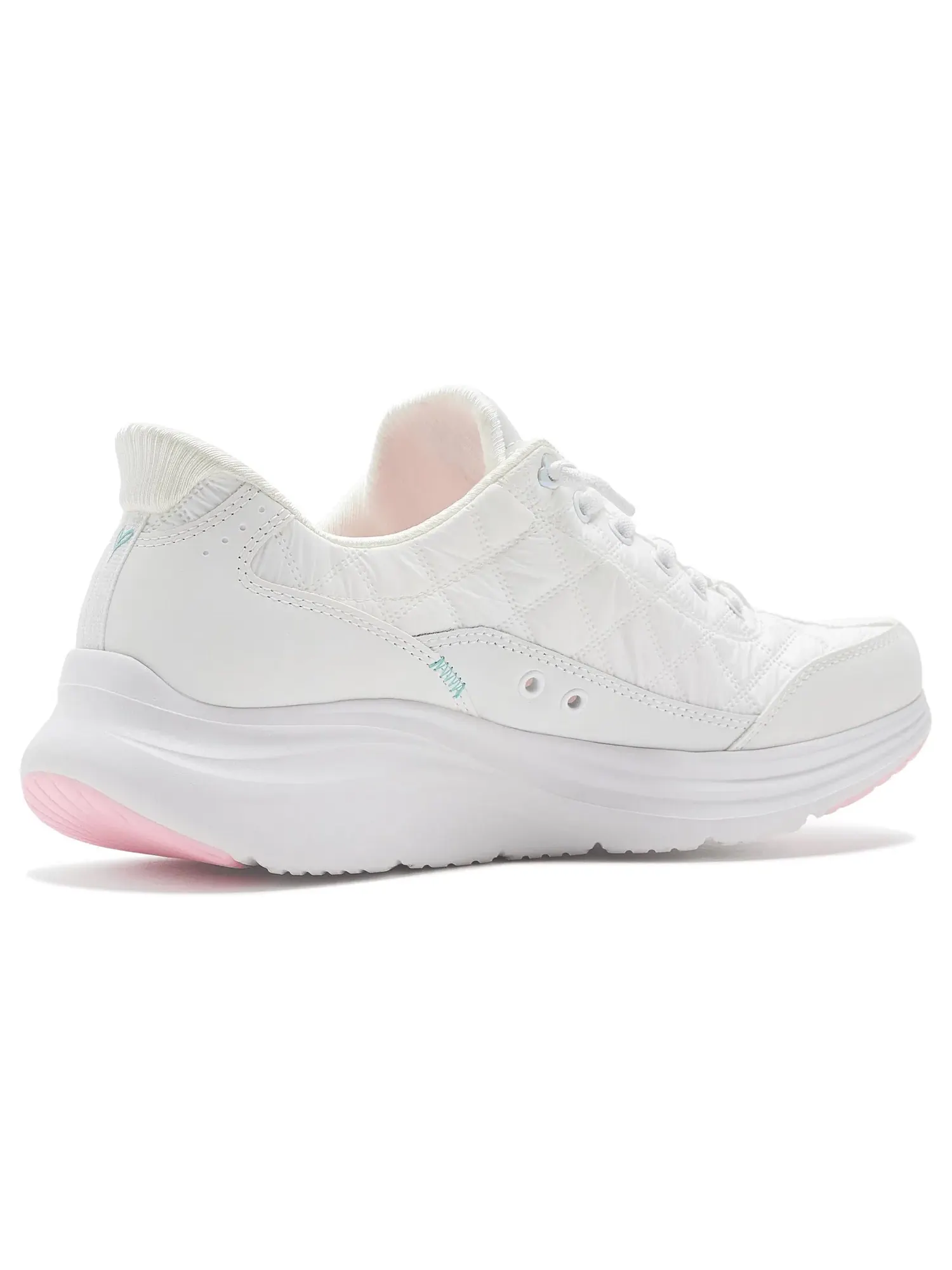 Кроссовки Contour Foam Cozy Fit Timeless Heart Hands Free Slip-ins Skechers — изображение 3 из 4, белый мульти