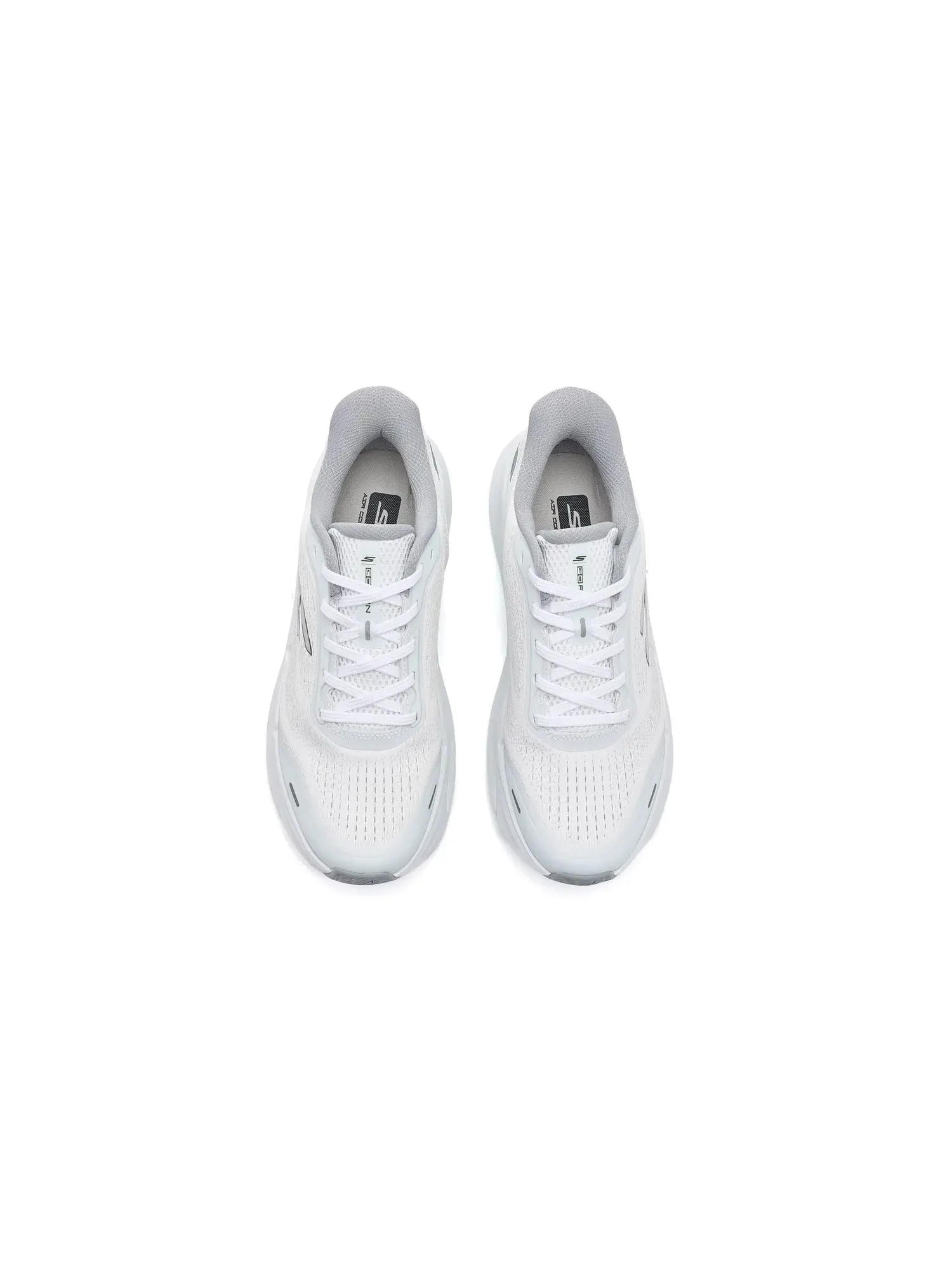 Кроссовки Max Cushioning Premier 3 Hands Free Slip-In Skechers — изображение 2 из 4, белый/серый