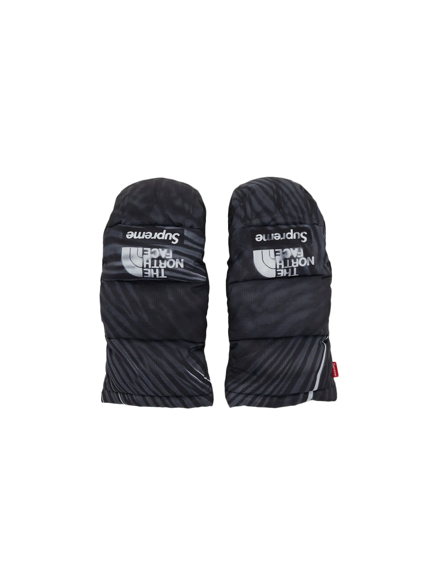 Рукавицы Montana с принтом Supreme x The North Face — изображение 1 из 3, черный