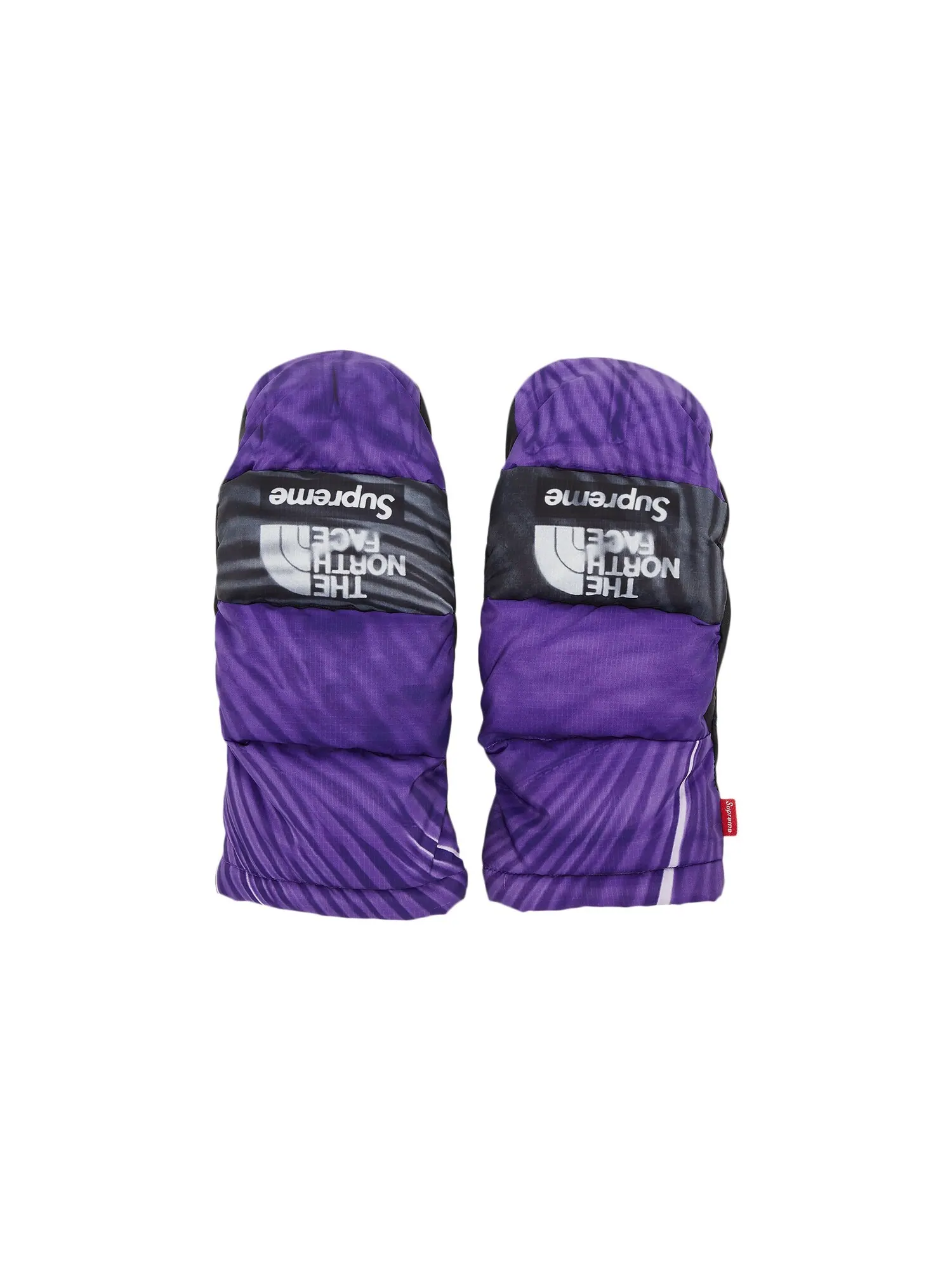 Рукавицы Montana с принтом Supreme x The North Face — изображение 1 из 3, фиолетовый