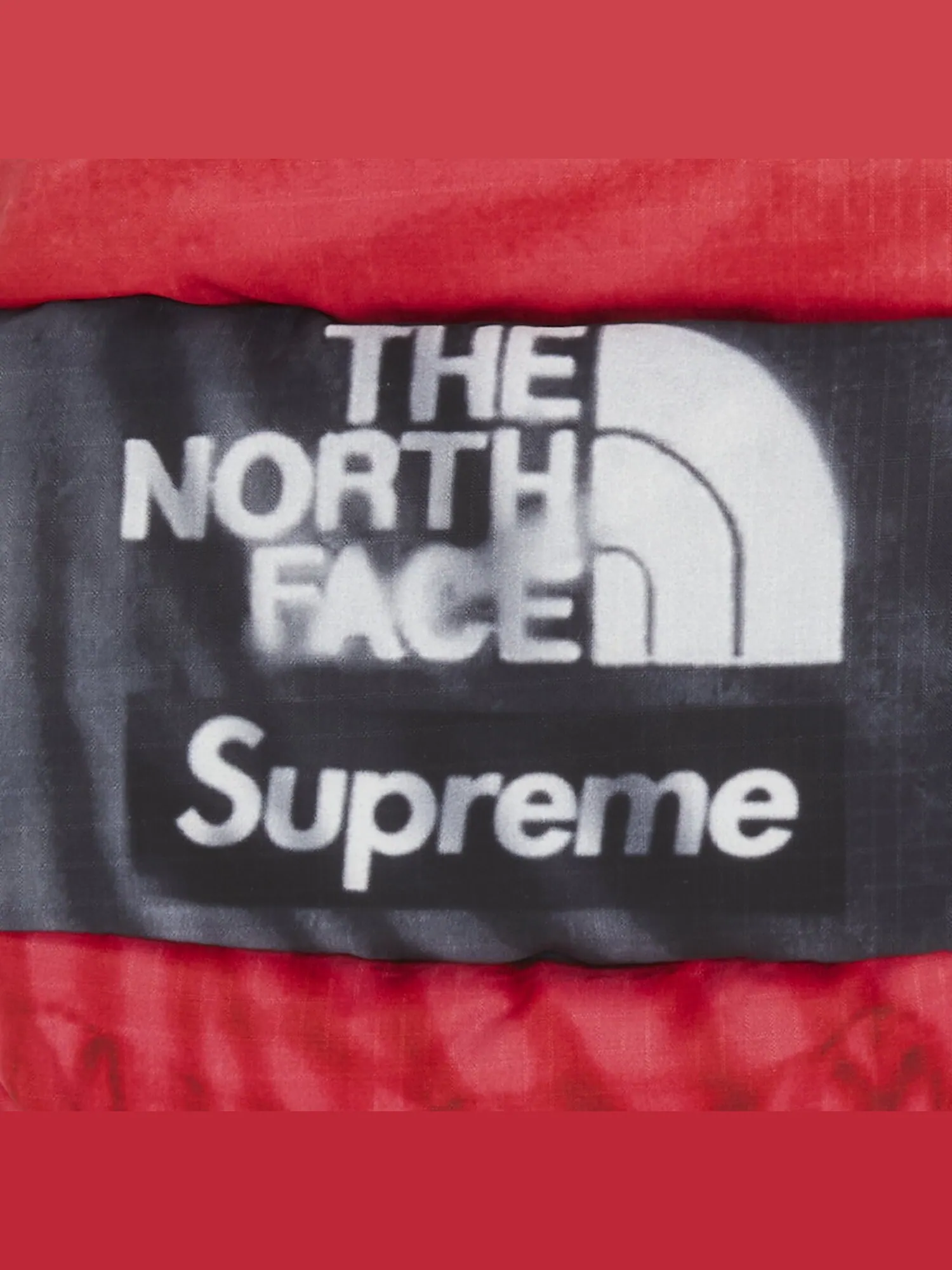 Рукавицы Montana с принтом Supreme x The North Face — изображение 3 из 3, красные