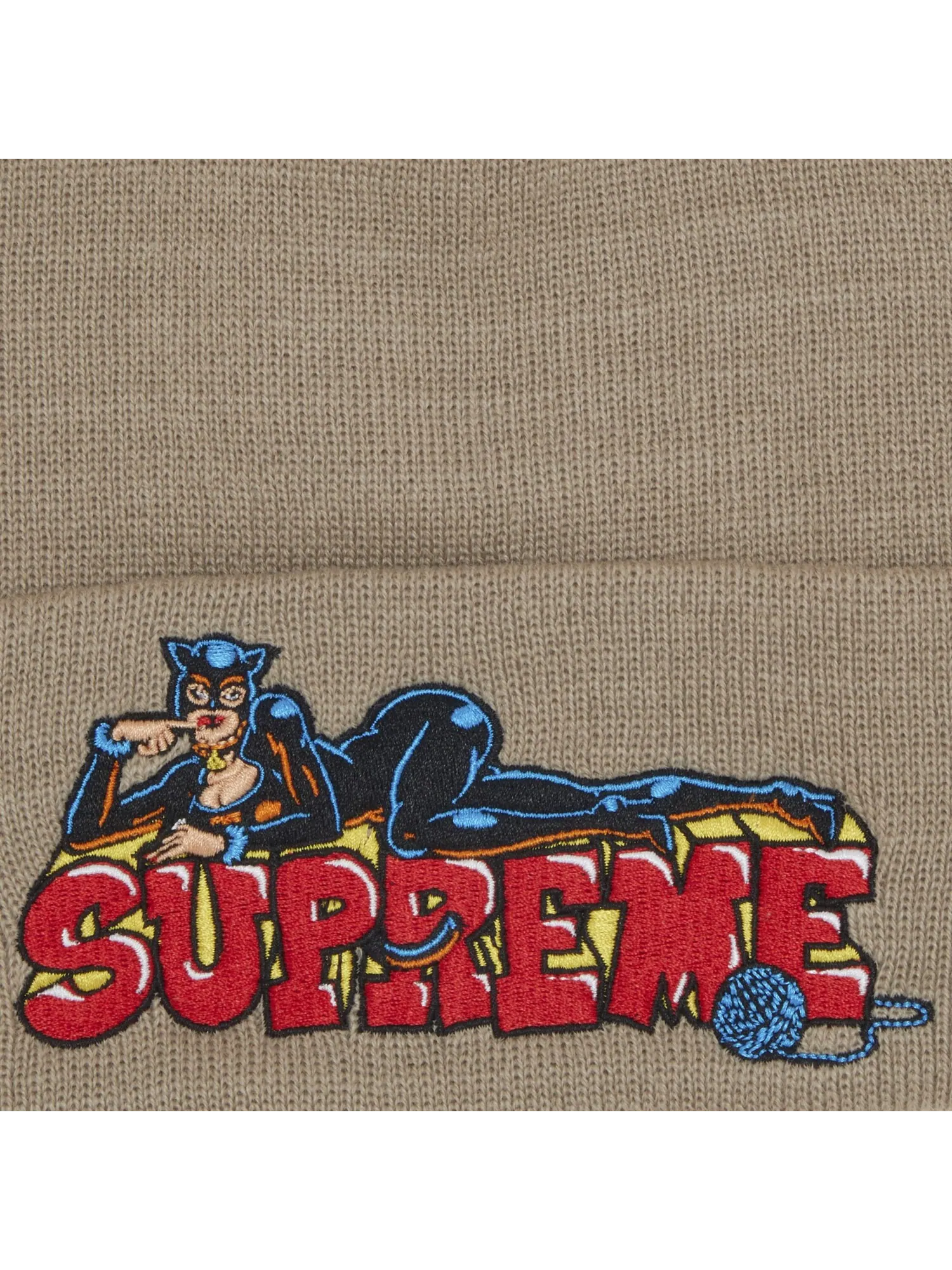 Шапка Supreme Woman-кошки Камень — изображение 3 из 3, серый