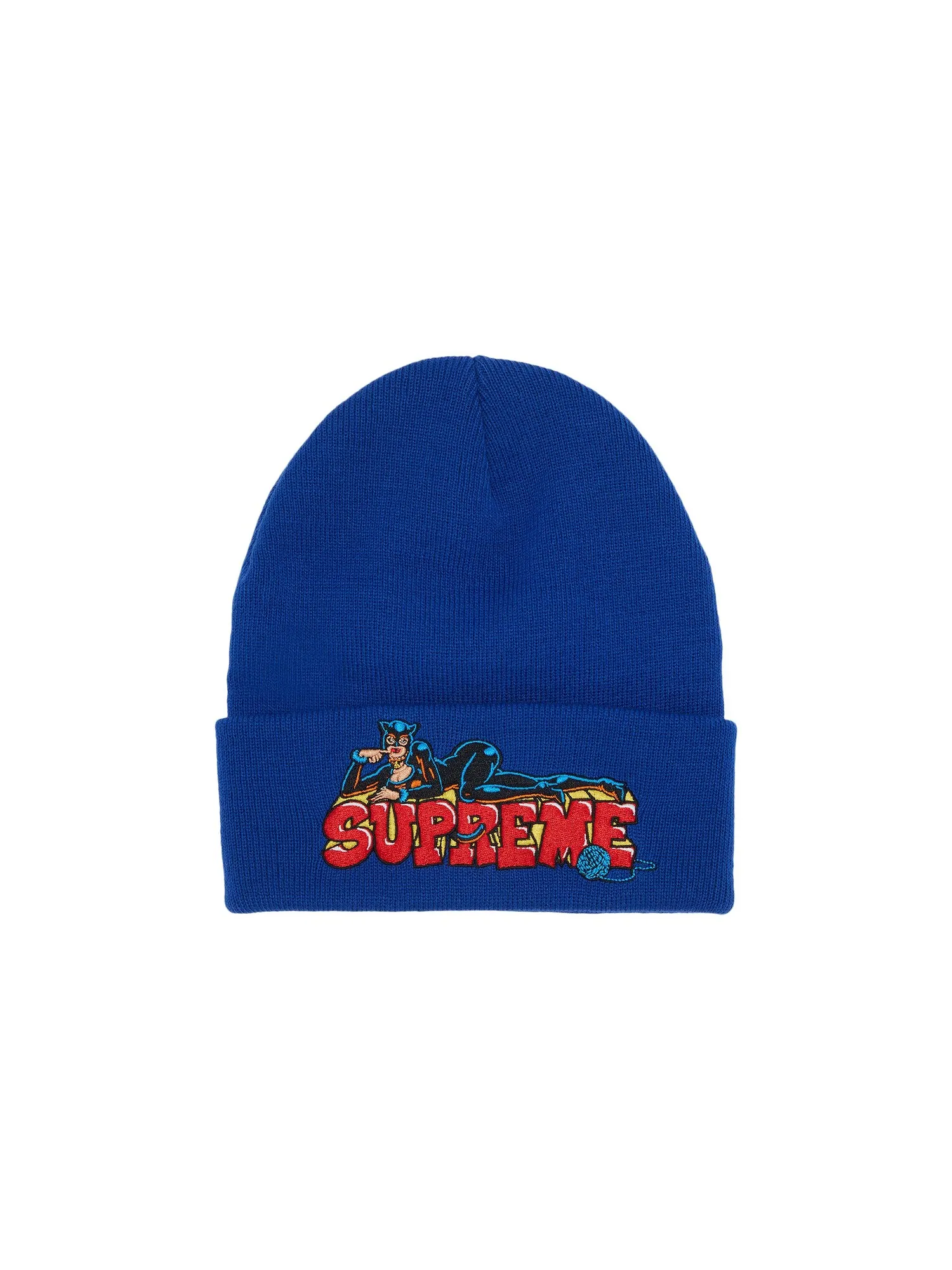 Шапка-бини Supreme Woman-кошка Королевская — изображение 1 из 3, синий
