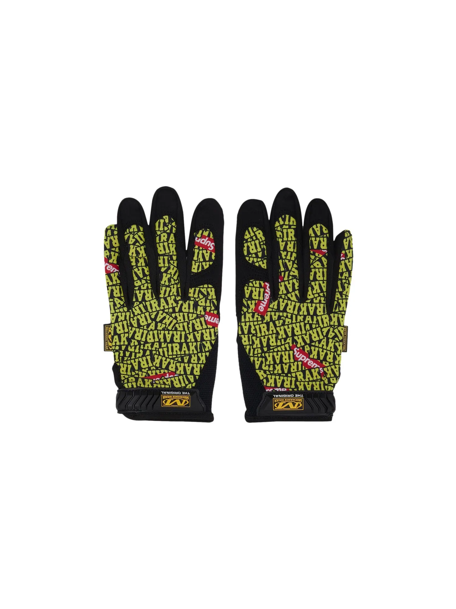 Рабочие перчатки Supreme x Mechanix x IRAK — изображение 1 из 2, желтый