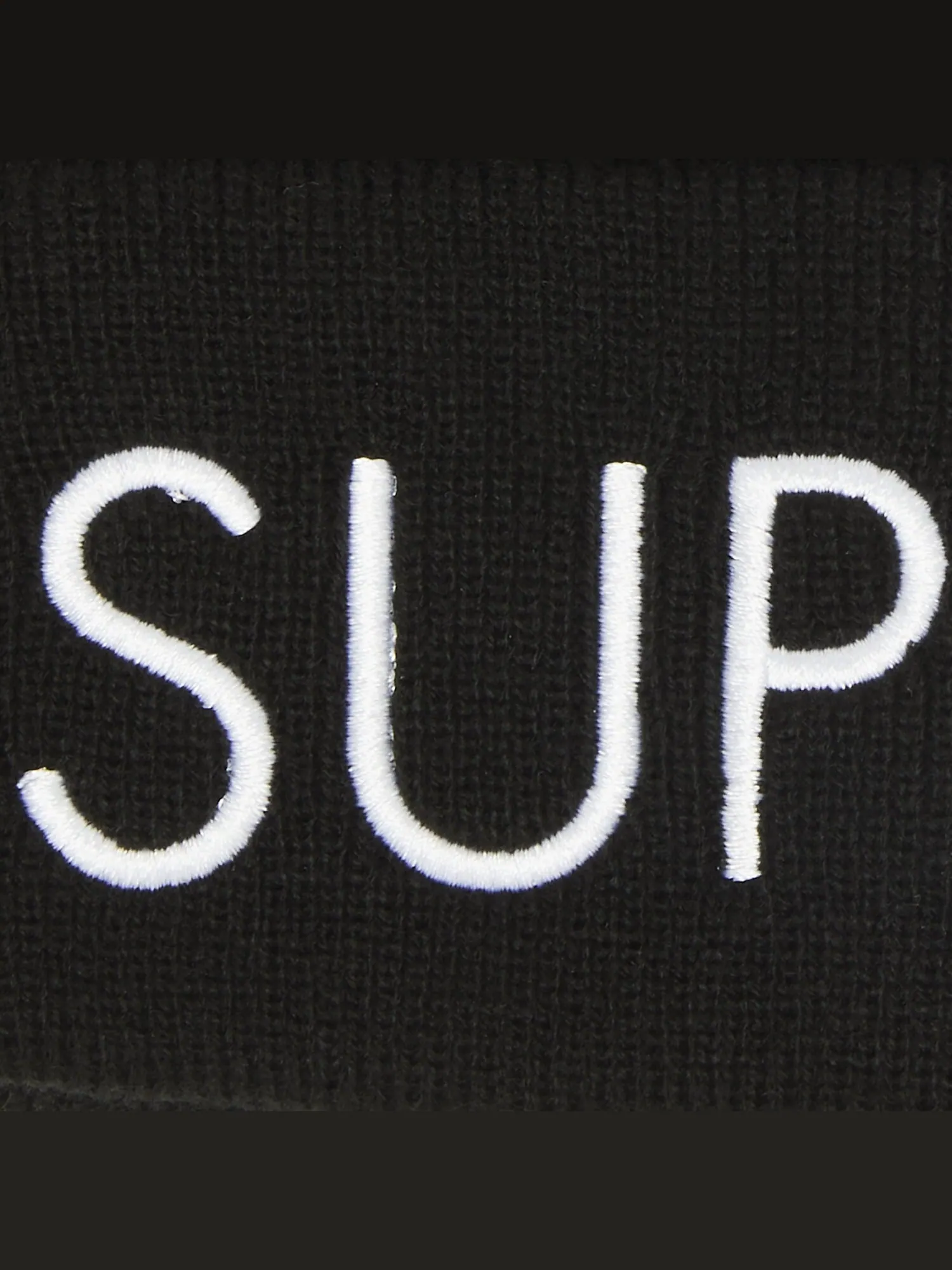 Шапка-бини Supreme Capital — изображение 3 из 3, черный
