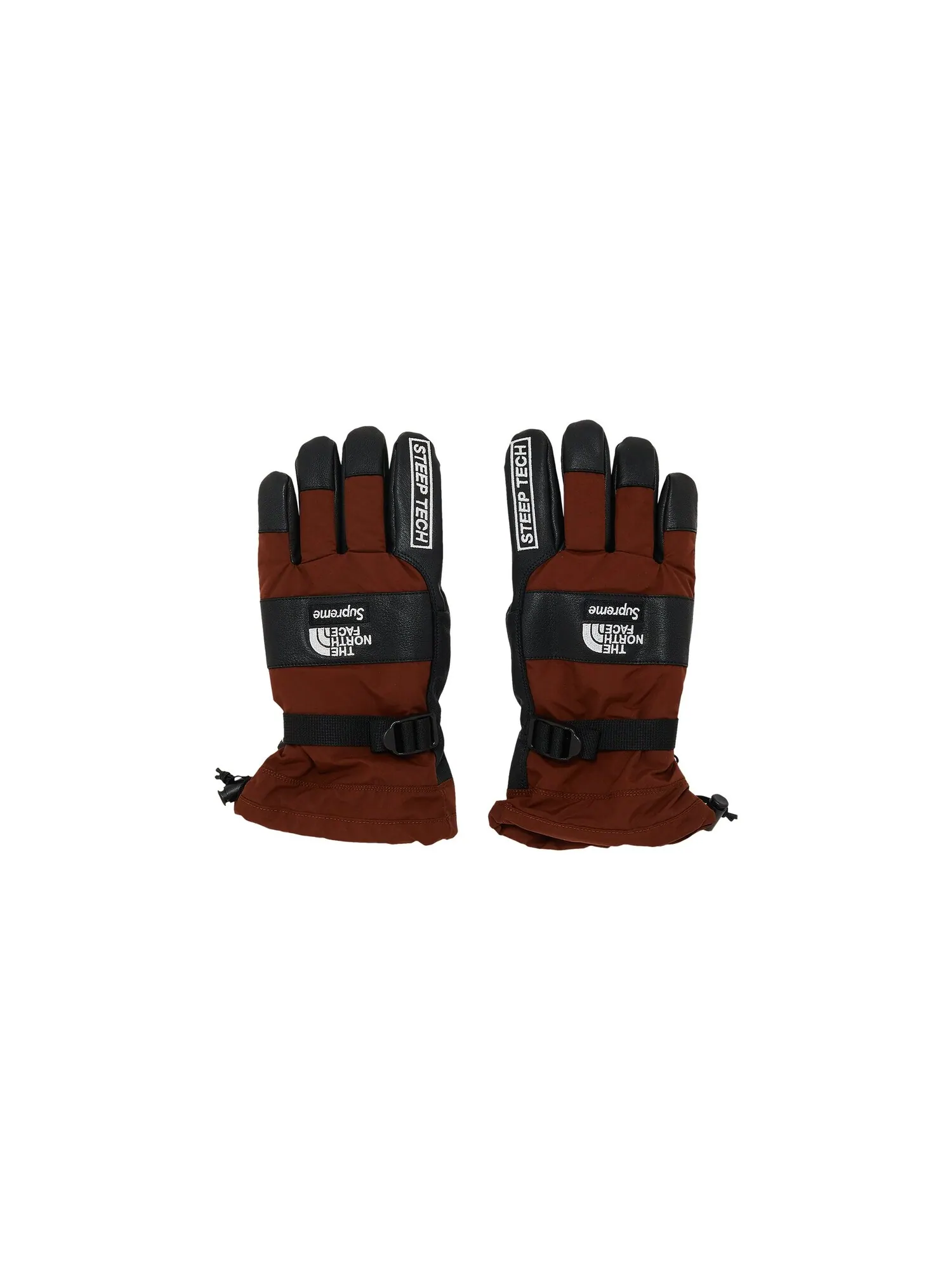 Перчатки Steep Tech Supreme x The North Face — изображение 1 из 3, коричневый