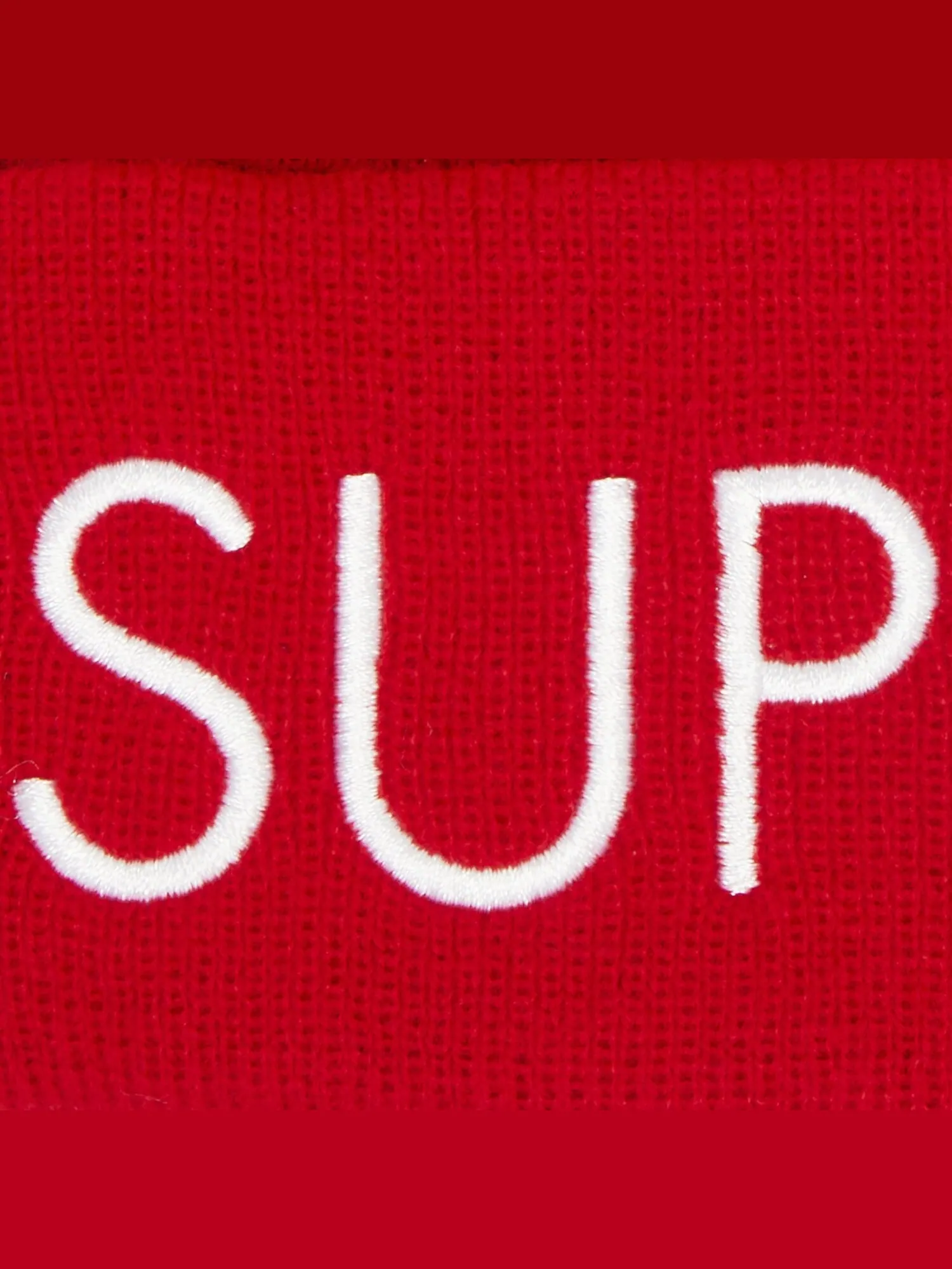 Шапка-бини Supreme Capital — изображение 3 из 3, красный