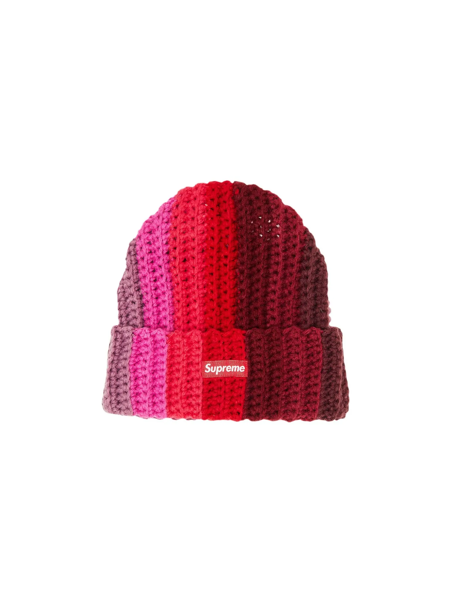 Шапка-бини Supreme Gradient крючком Красная — изображение 1 из 3, красный