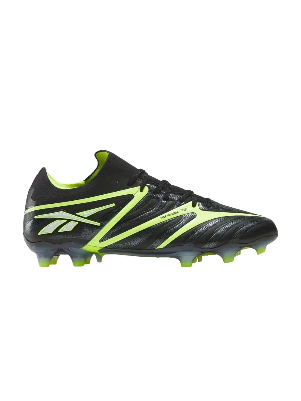 Бутсы Reebok Sidewinder 26 Elite G — изображение 1 из 1, черный//серый