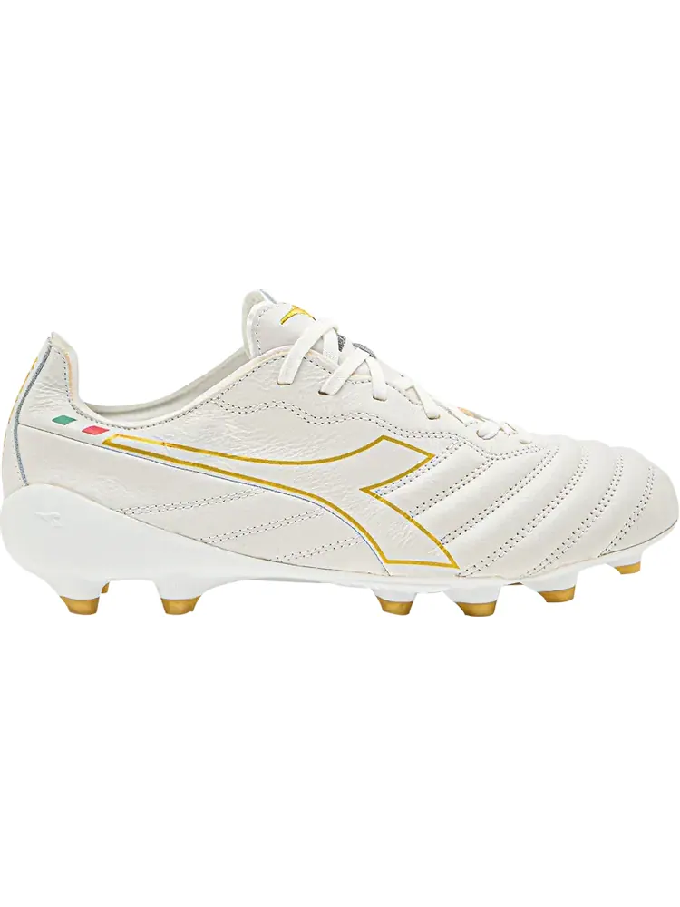 Бутсы Brasil Elite Tech LPX FG White Gold — белый