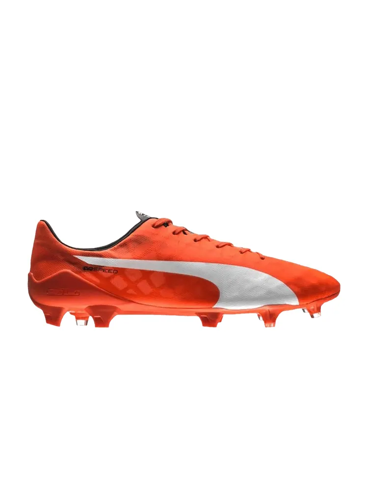 Бутсы Puma evoSpeed SL FG 'Lava Blast' — изображение 1 из 1, белый