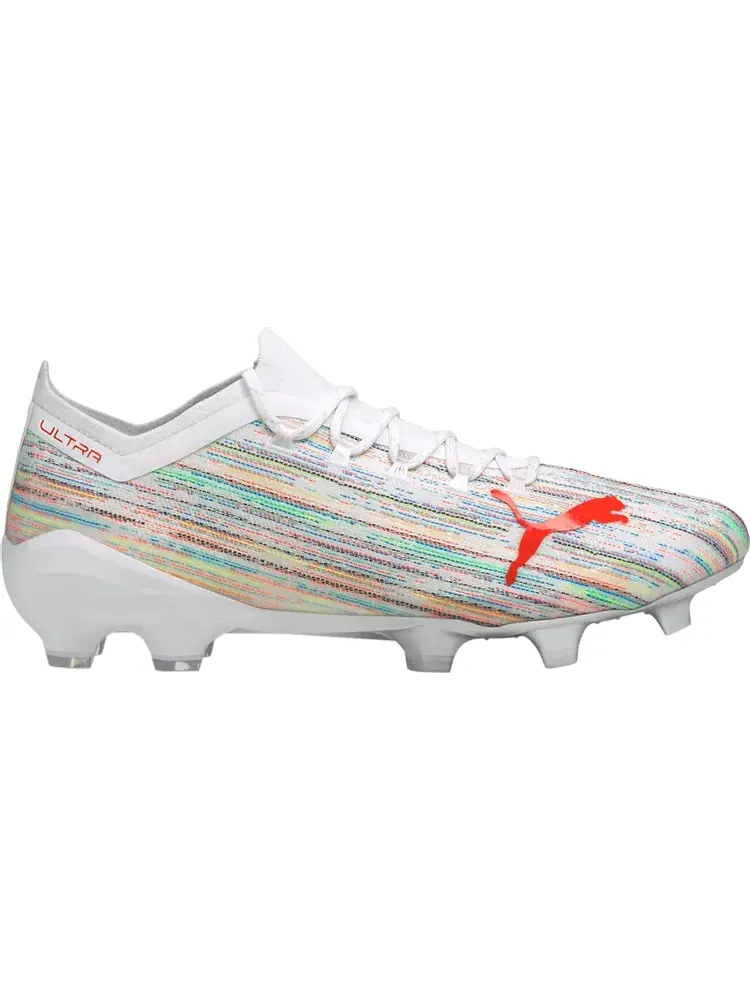 Бутсы Puma Ultra 1.2 FG AG White Red Blast — изображение 1 из 1, мульти