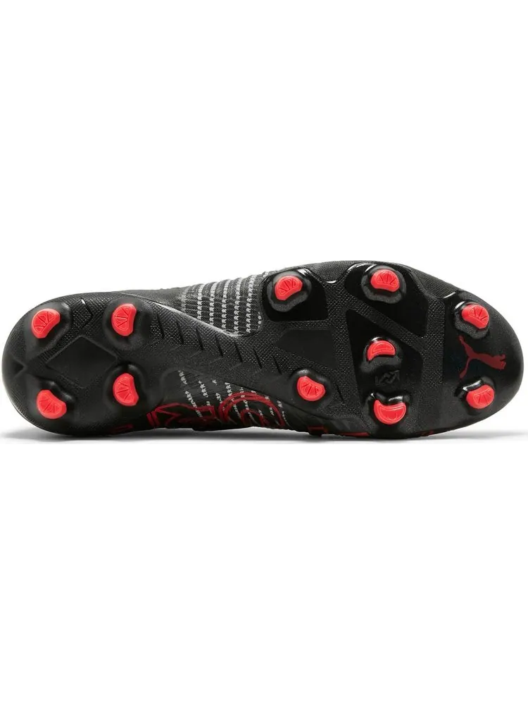 Бутсы Puma Future Z 1.2 FG AG Black Sunblaze — изображение 4 из 8, черный