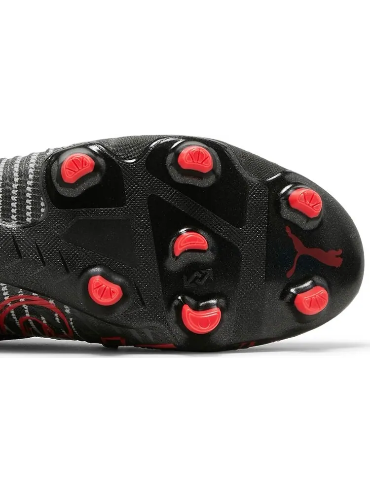 Бутсы Puma Future Z 1.2 FG AG Black Sunblaze — изображение 5 из 8, черный